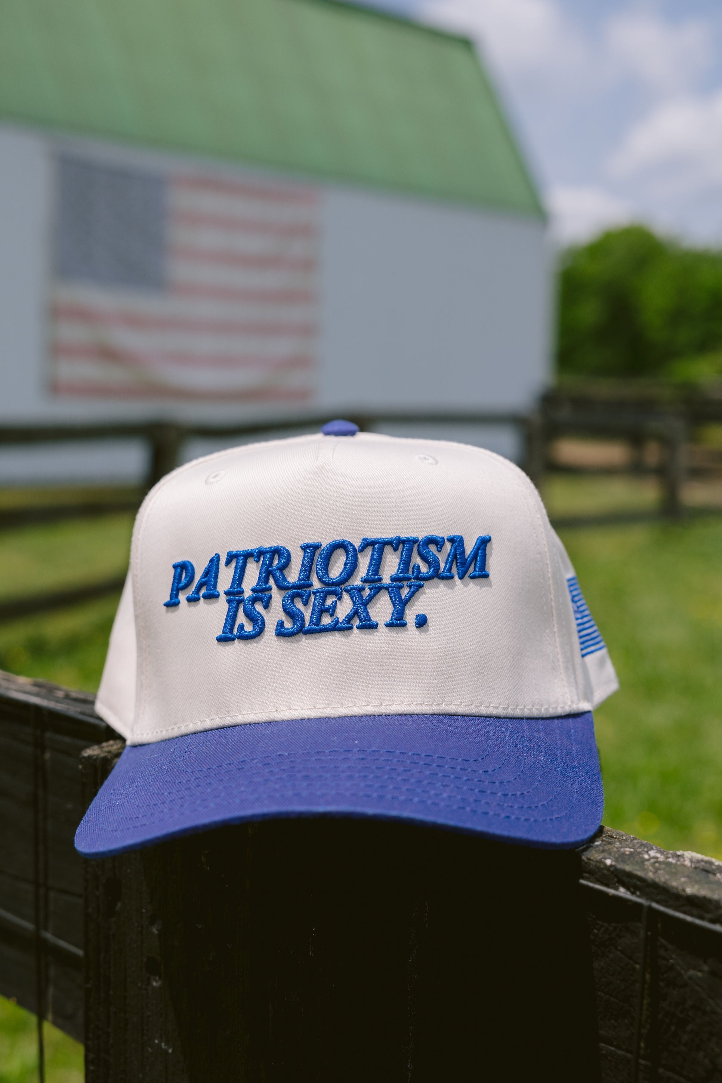 Patriotism is Sexy. - Royal Blue Vintage Hat - Bexa Boutique