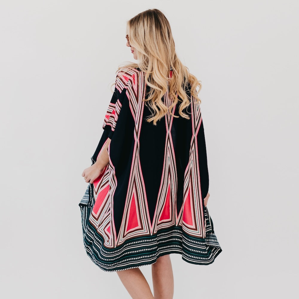 In The City Of Paradise Kimono - Cream - Bexa Boutique
