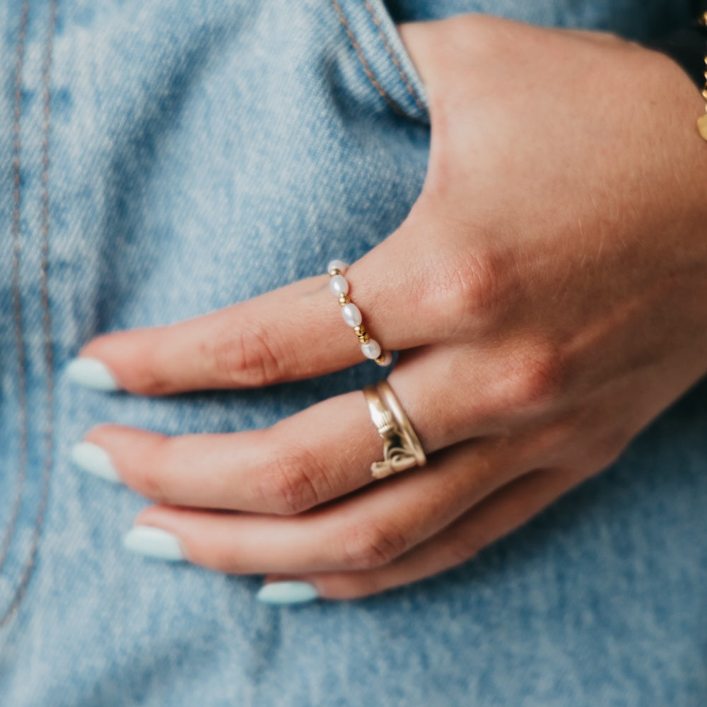 Delightful Pearl Ring - WATERPROOF - Bexa Boutique
