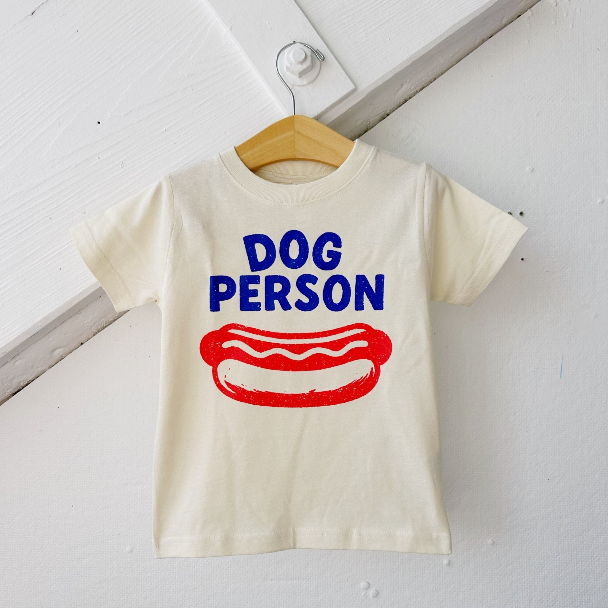 Funny Kids T-Shirt | Dog Person Summer Hot Dog Tee | 4th of July Shirt - Bexa Boutique