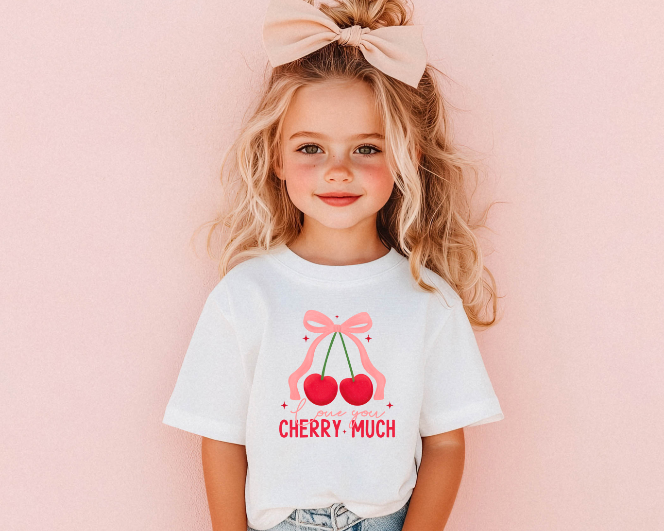 I Love You Cherry Much Toddler T-Shirt - Bexa Boutique