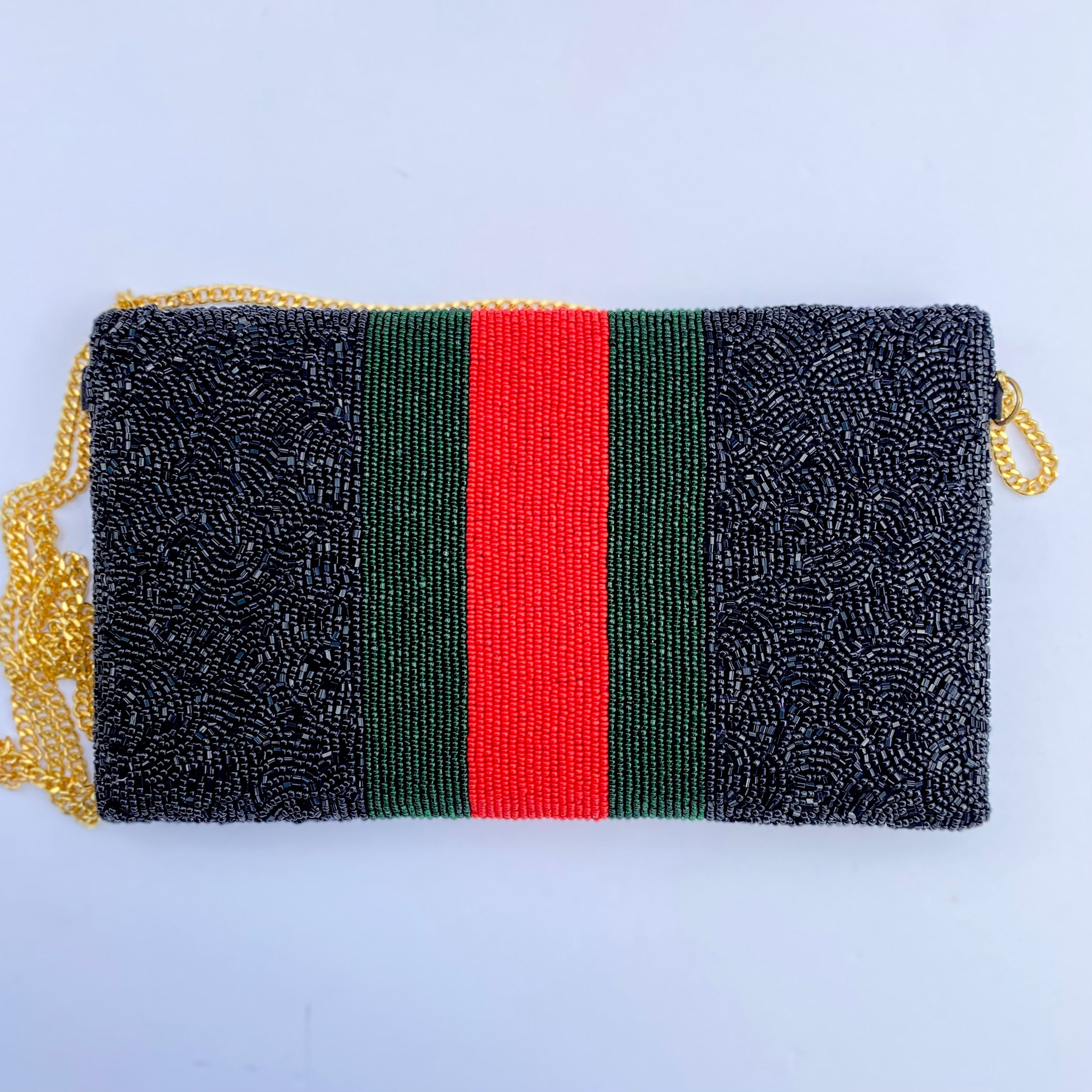 Bee Envelope Black Clutch - Bexa Boutique