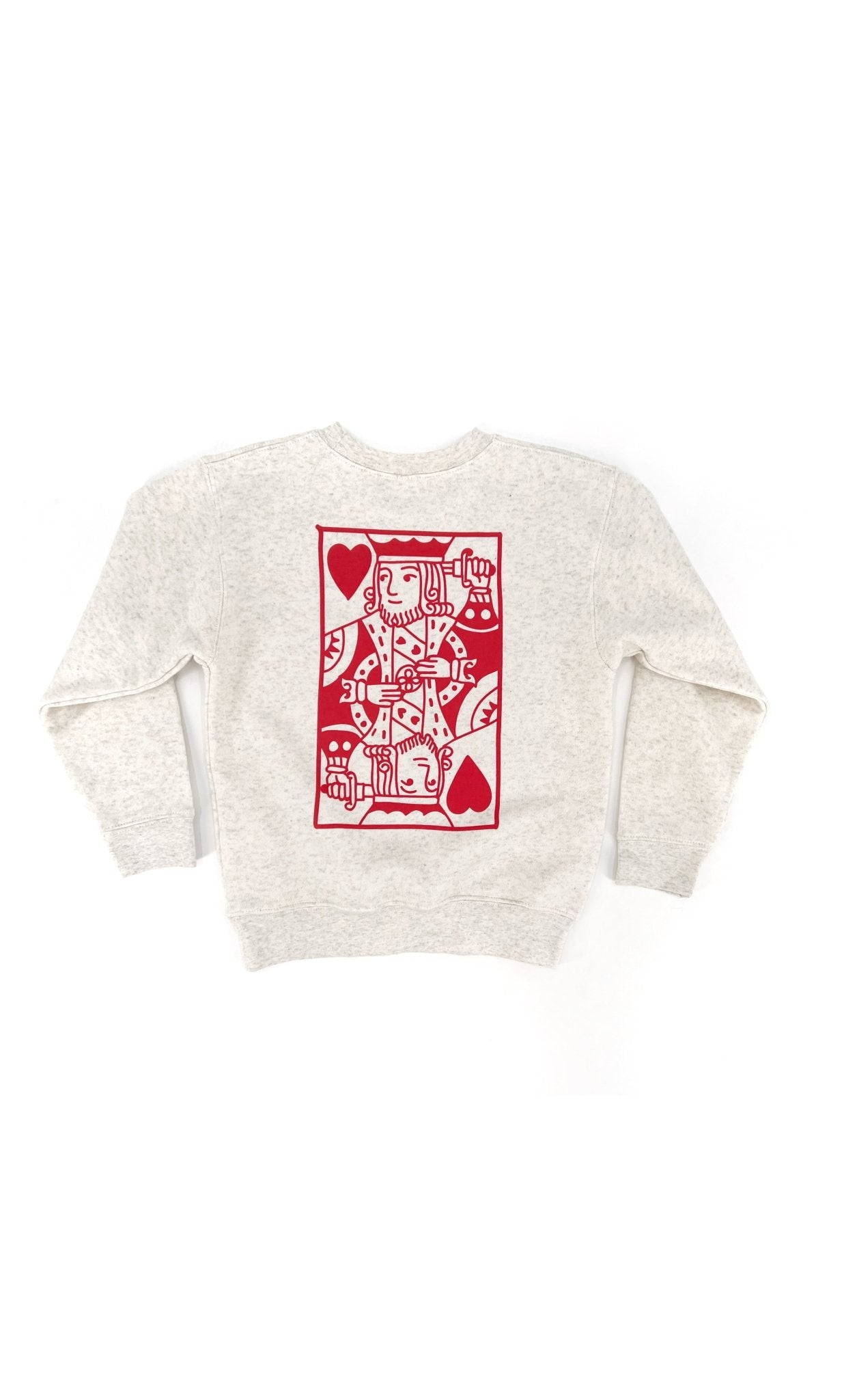 King Of Hearts Crewneck - Bexa Boutique