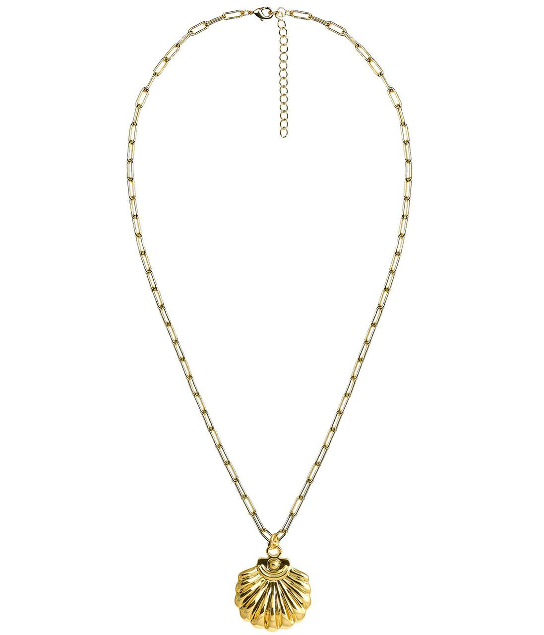 Gold Dune Charm Necklace - 18k Gold Plated - Jess Fay Collection - Bexa Boutique