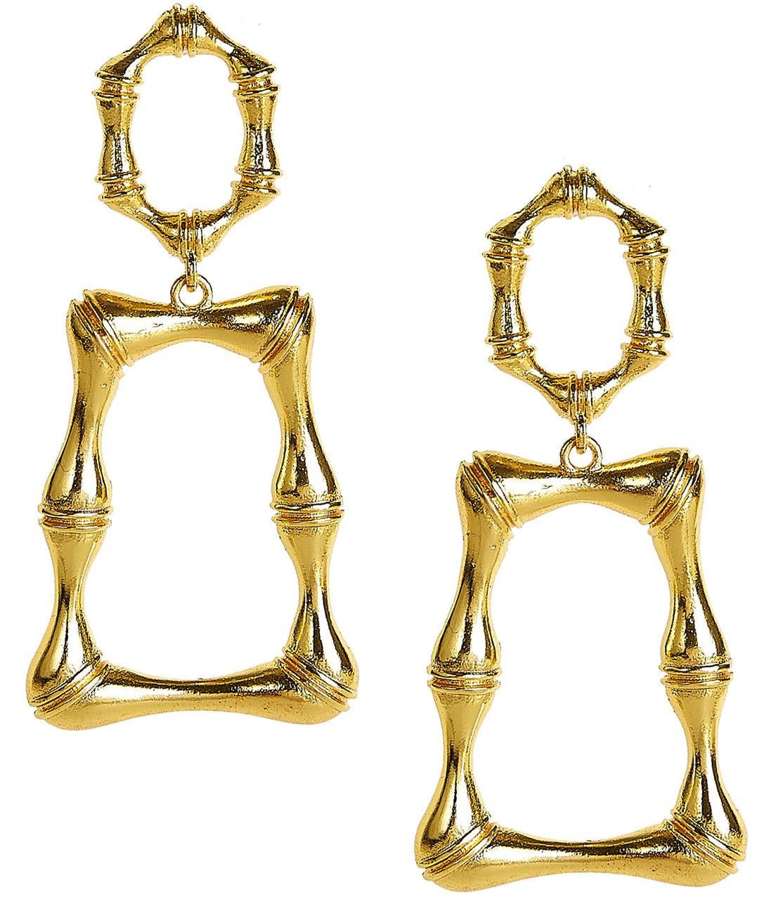 Jordan - Statement Bamboo - Earrings - Bexa Boutique