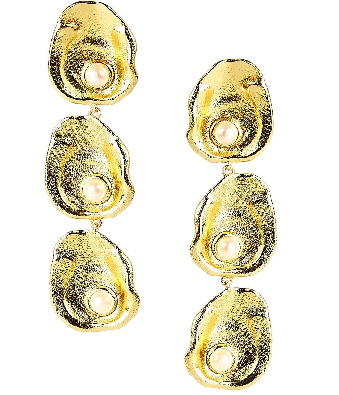 Oyster Triple - Earring - Bexa Boutique