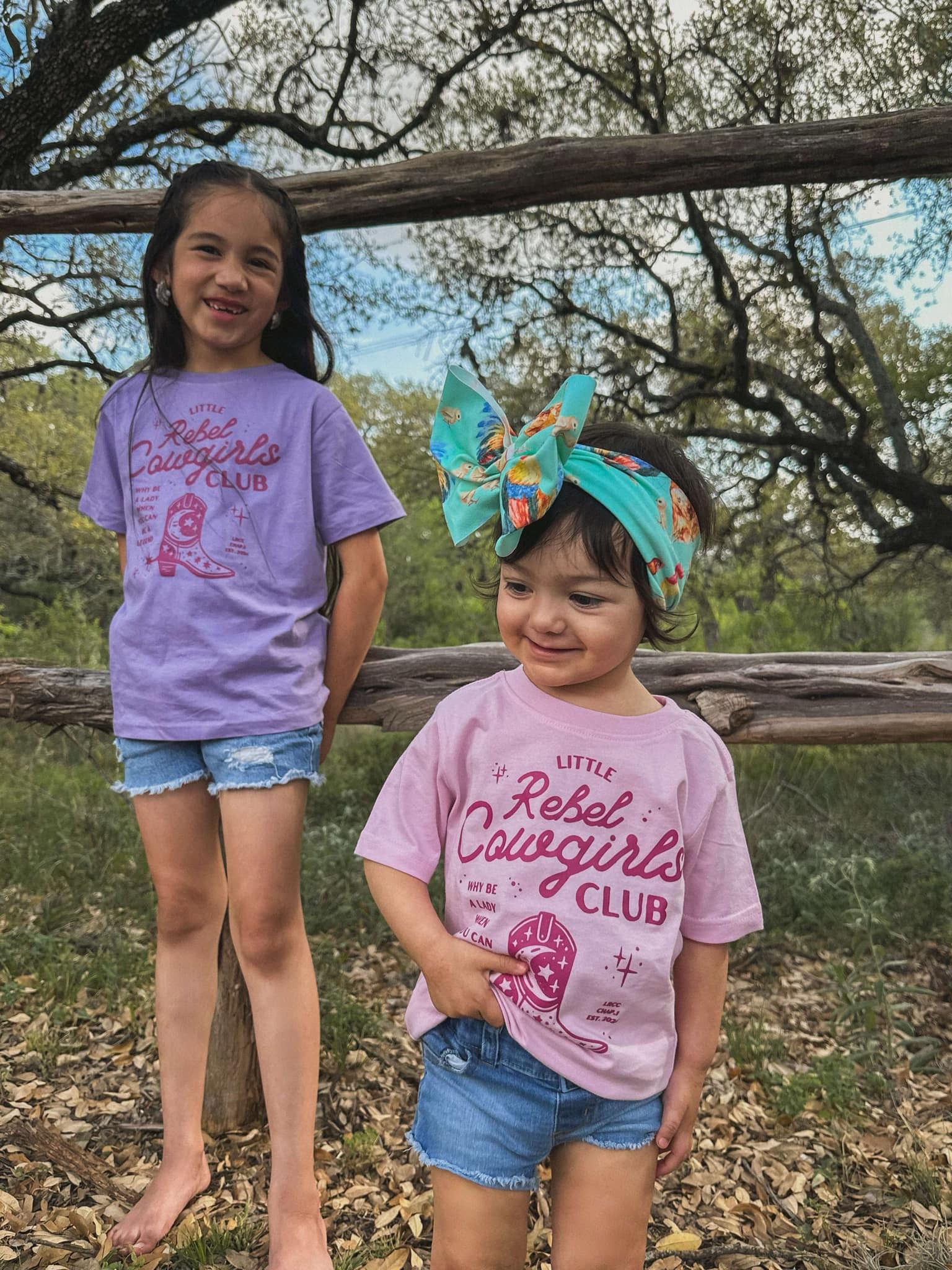 Little Rebel Cowgirls Club - Pink - Bexa Boutique