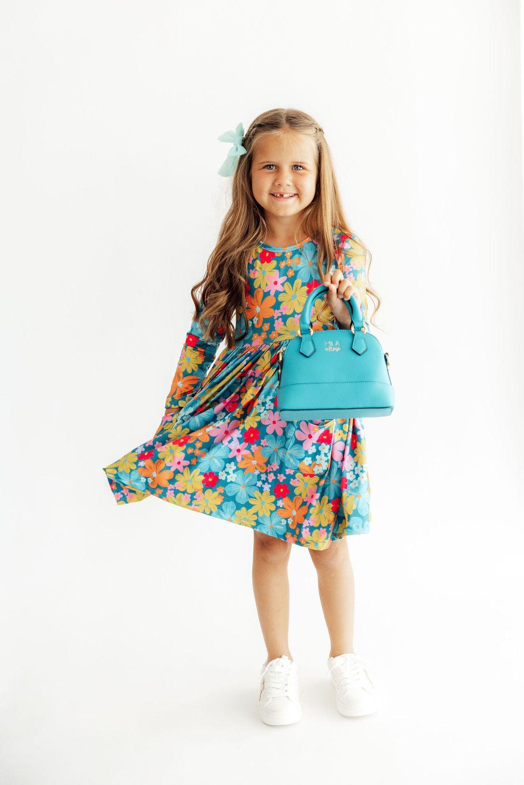 Caribbean Blue Girl's Crossbody Purse - Bexa Boutique