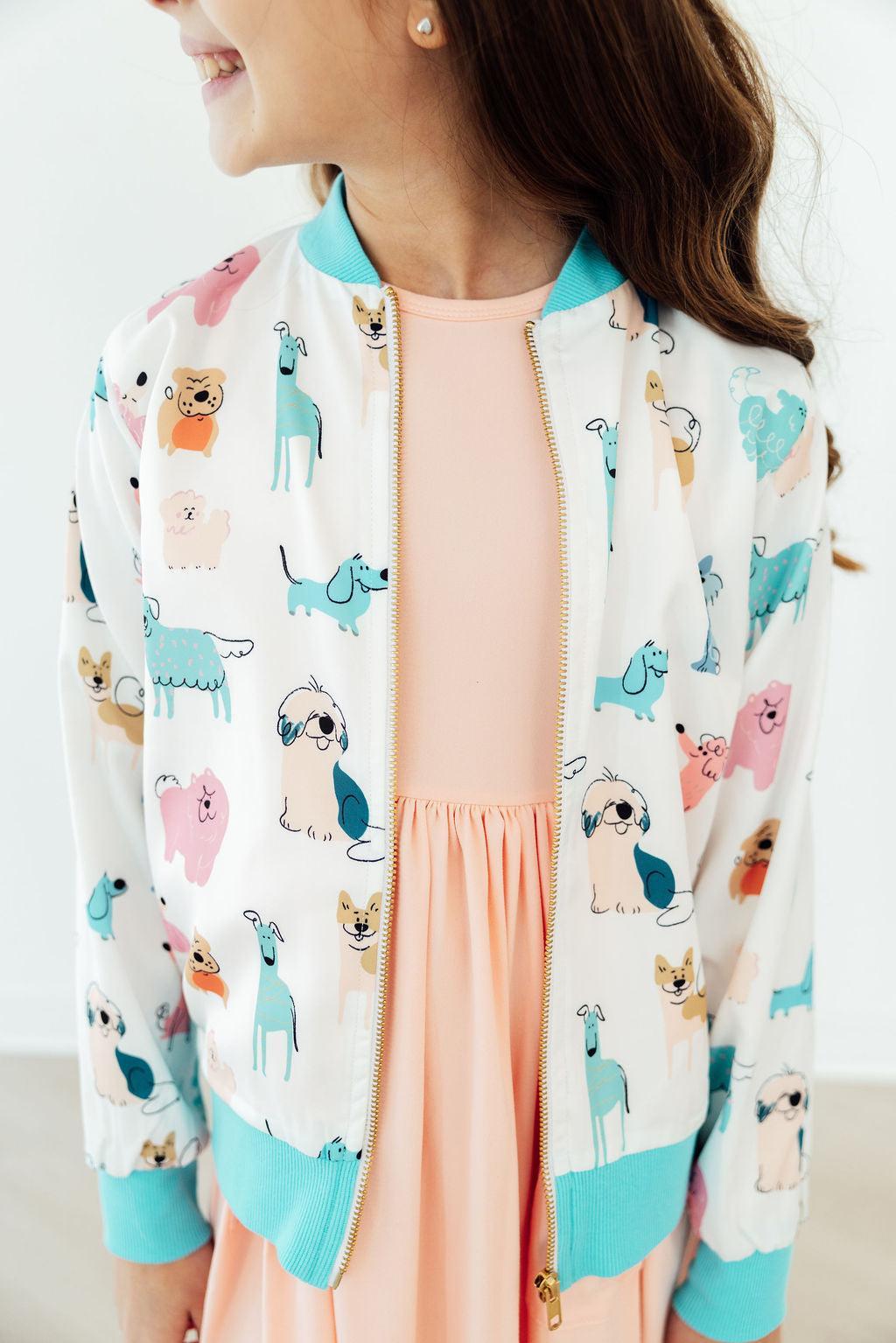 Puppy Pals Satin Jacket - Bexa Boutique