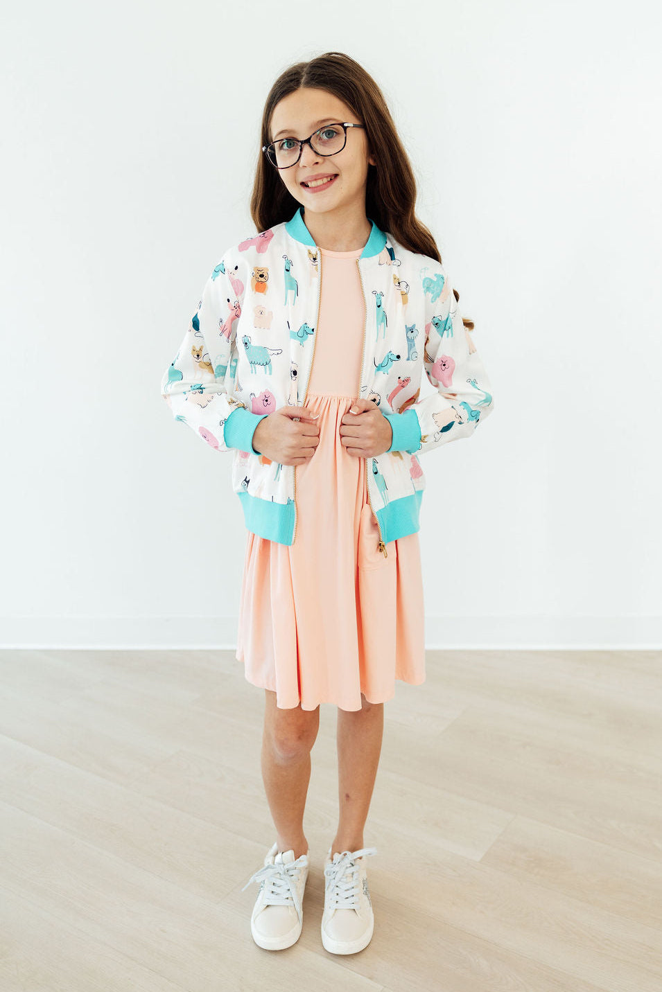 Puppy Pals Satin Jacket - Bexa Boutique