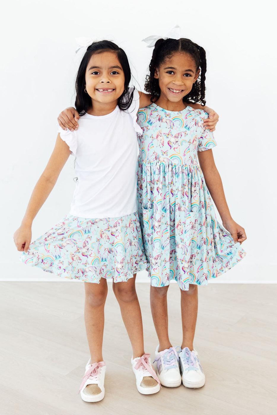 Unicorn Queen Ruffle Twirl Skort - Bexa Boutique