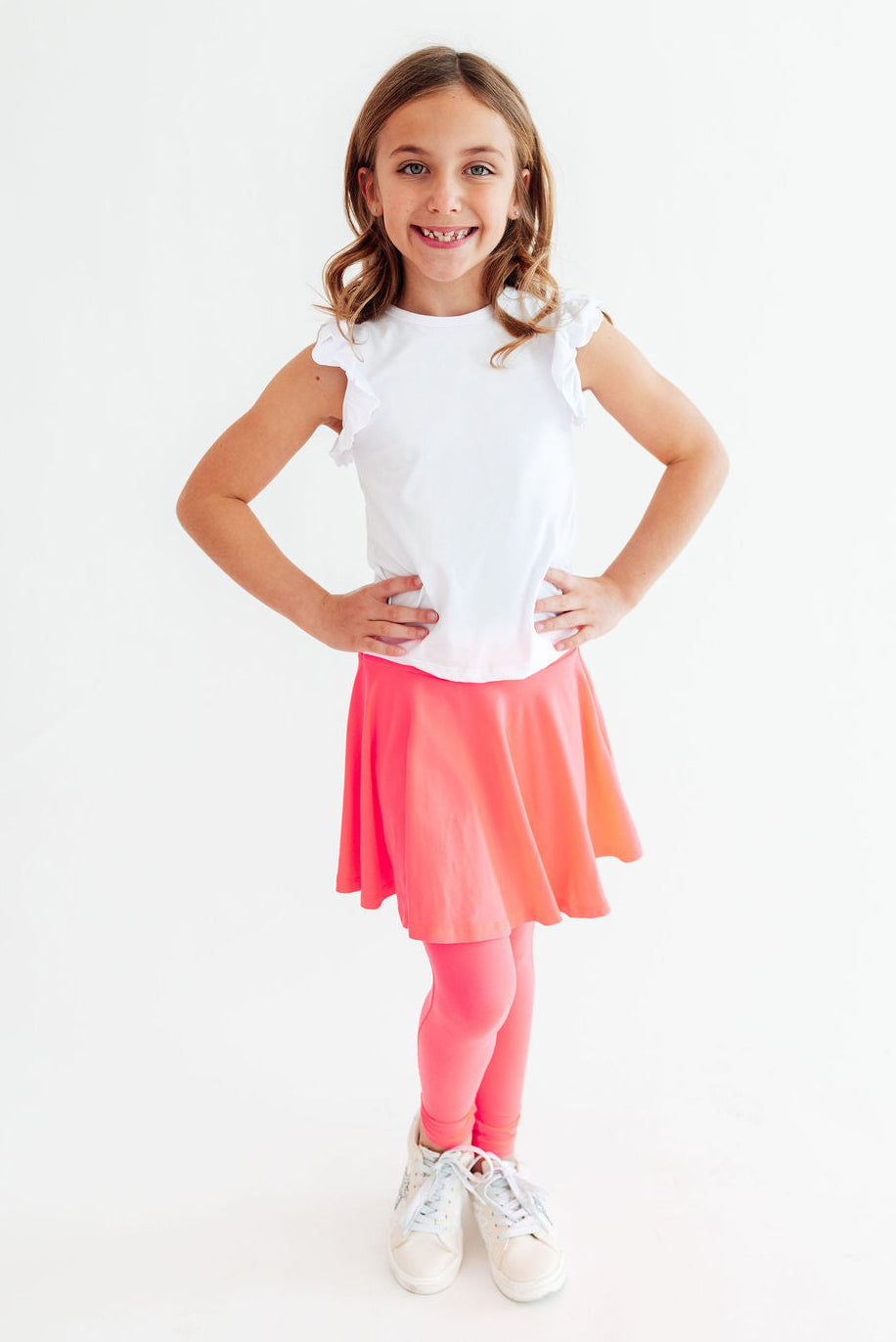 Neon Pink Twirl Skegging - Bexa Boutique