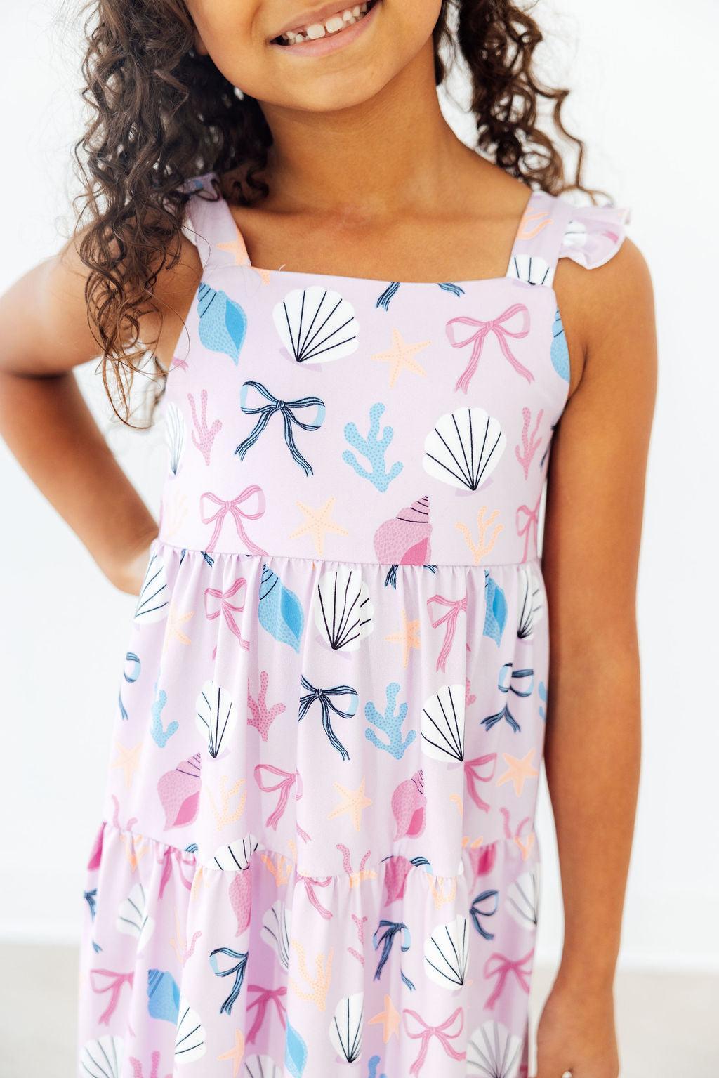 Beachside Bows Ruffle Maxi Dress - Bexa Boutique