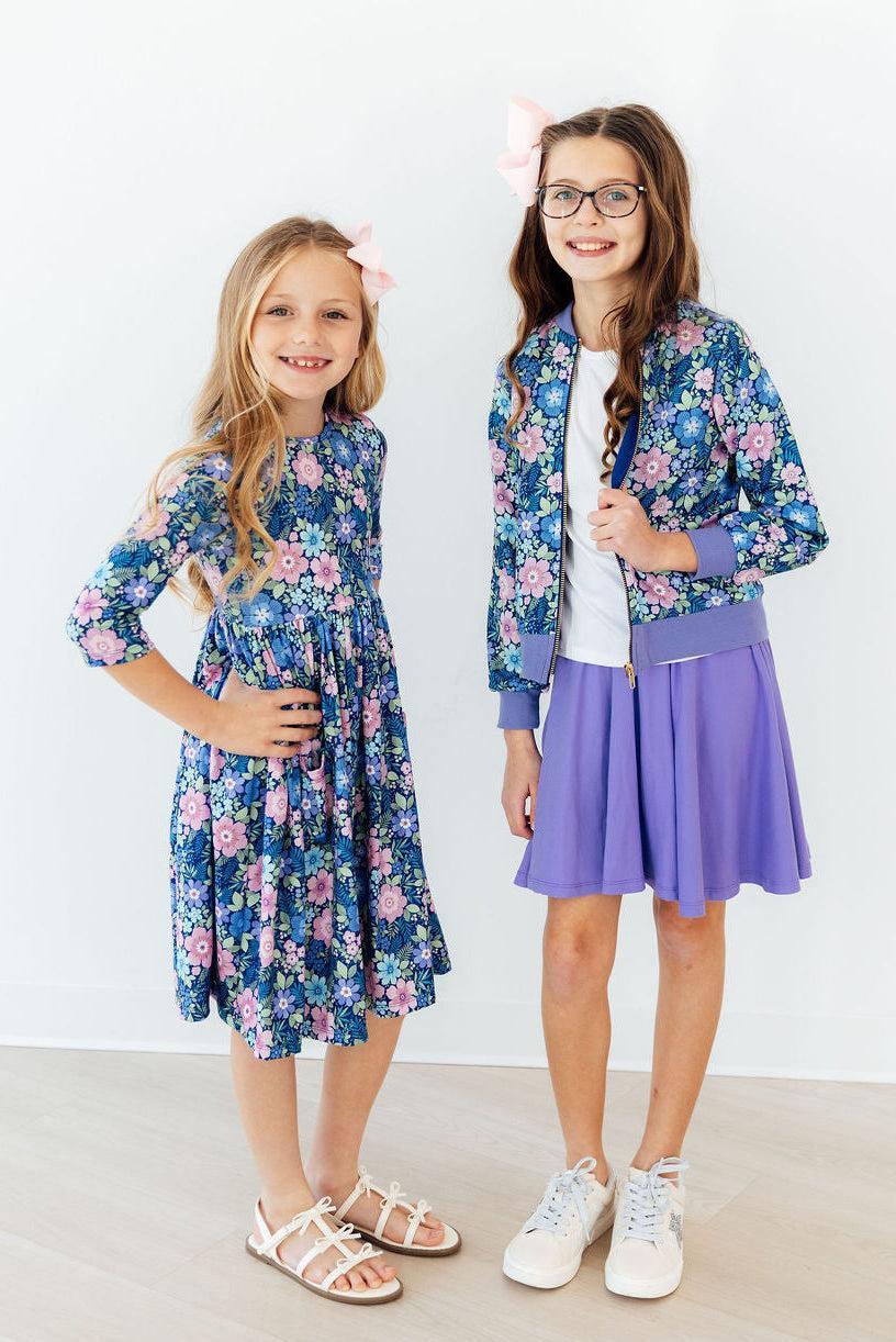 Whimsy Satin Jacket - Bexa Boutique