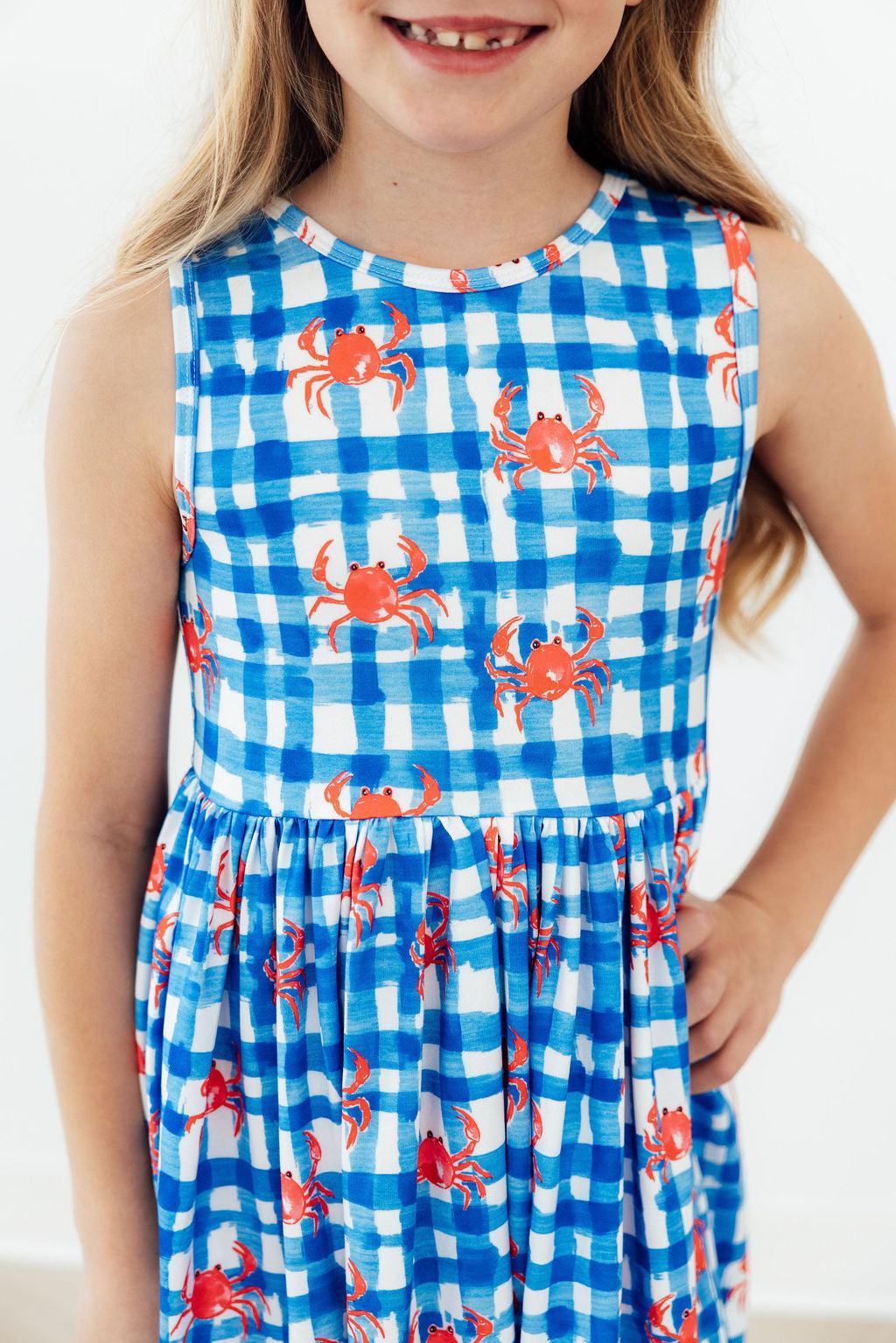 Crabby Cutie Tank Twirl Dress - Bexa Boutique
