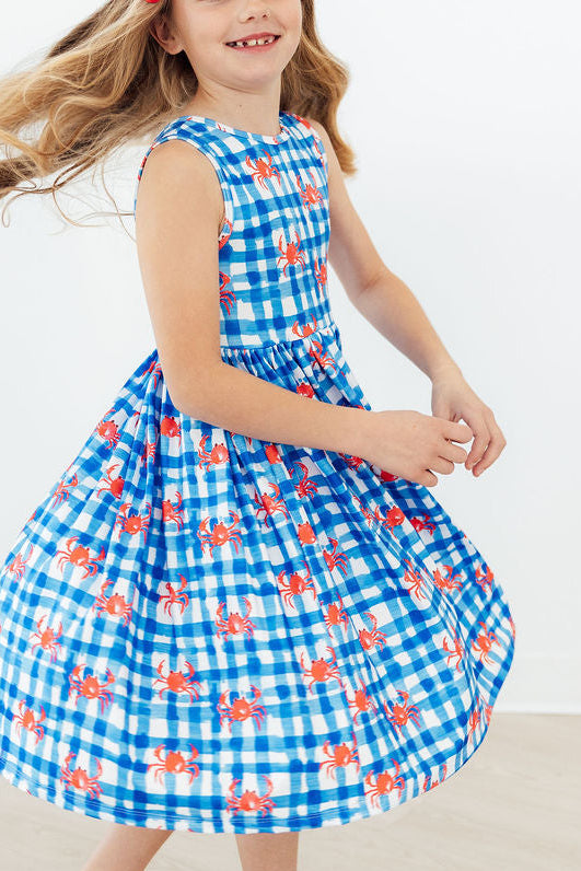 Crabby Cutie Tank Twirl Dress - Bexa Boutique