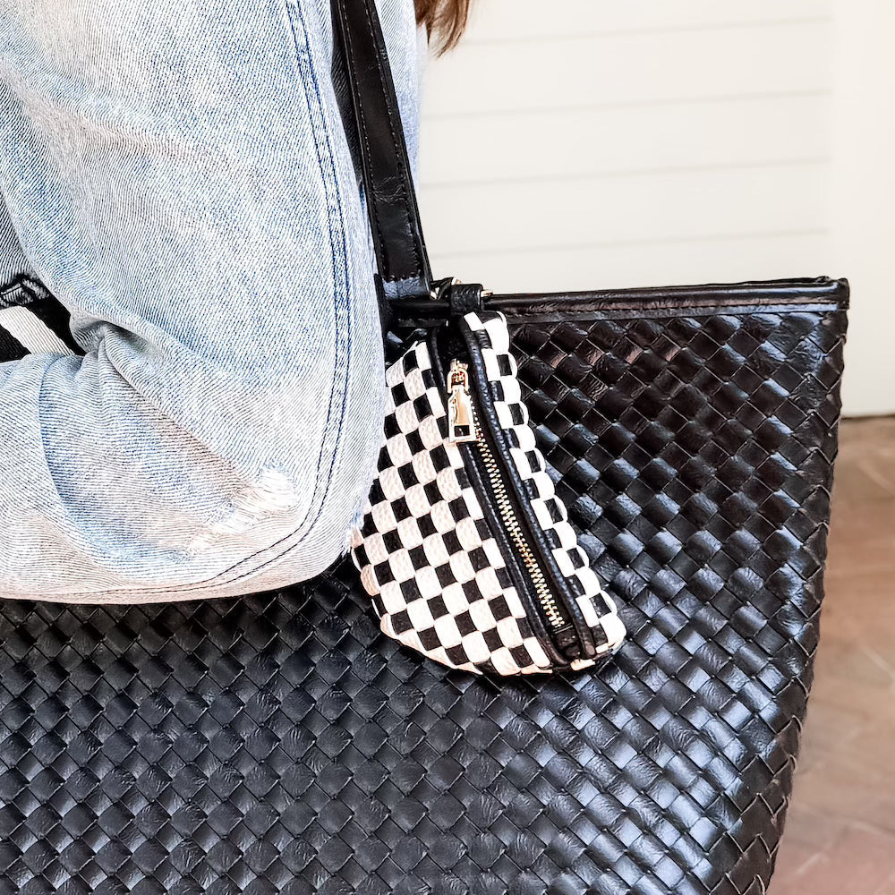 Mini Westlyn Bag Charm - Brown - Bexa Boutique