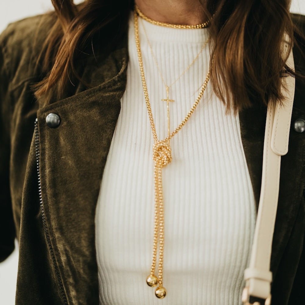 Multi-Style Choker Wrap Chain Necklace - WATERPROOF - Bexa Boutique