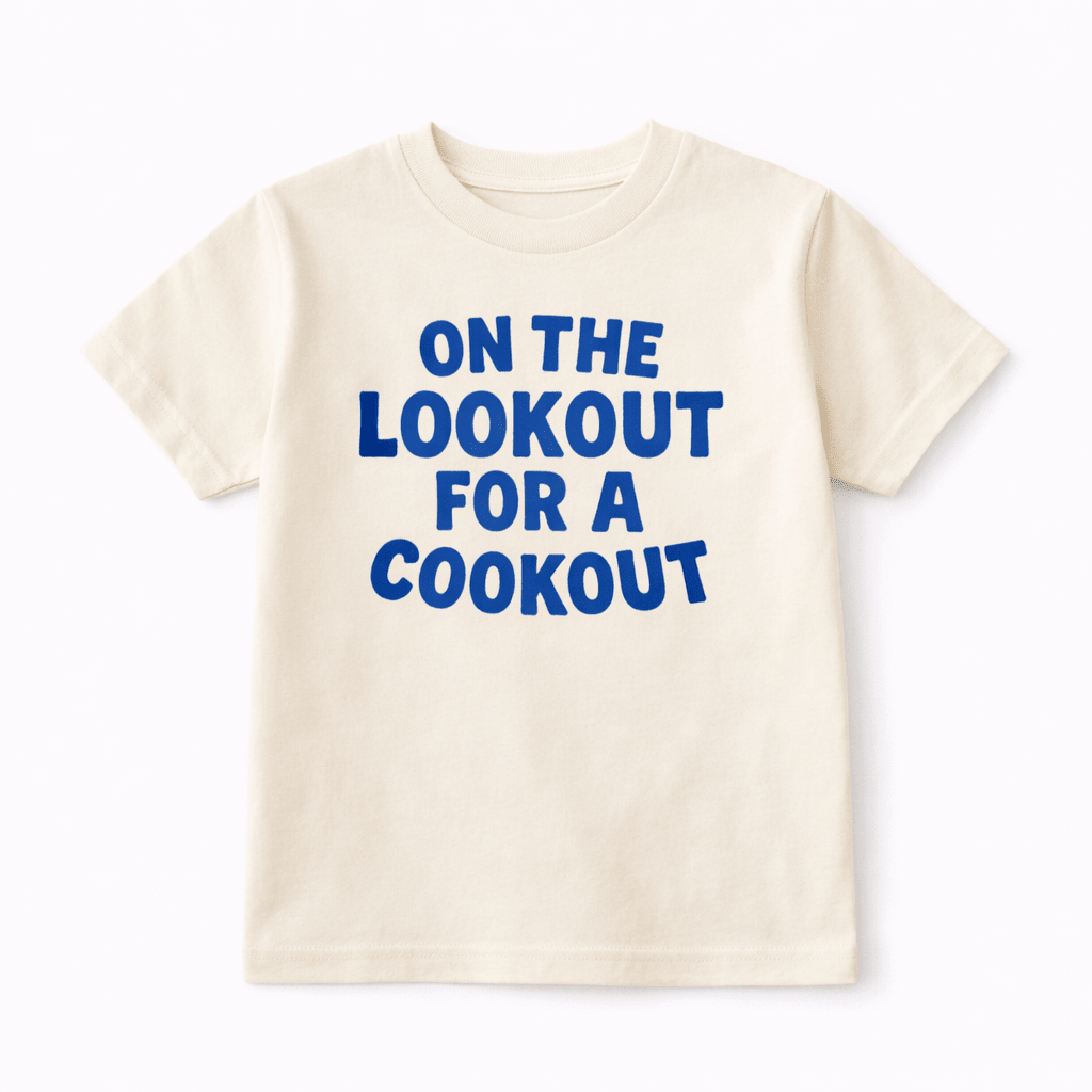 On The Lookout For A Cookout T-shirt For kids - Bexa Boutique