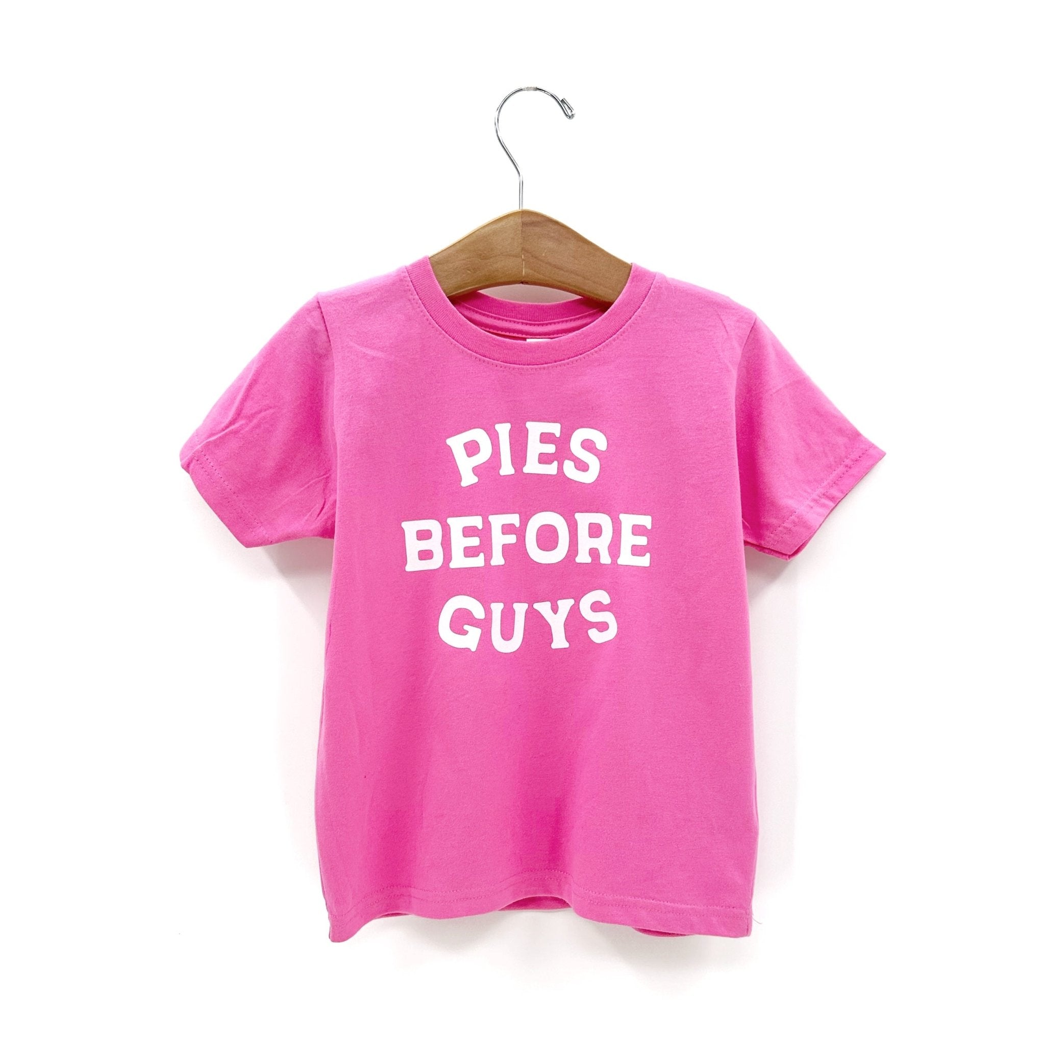 Pink Pies Before Guys Tee - Bexa Boutique
