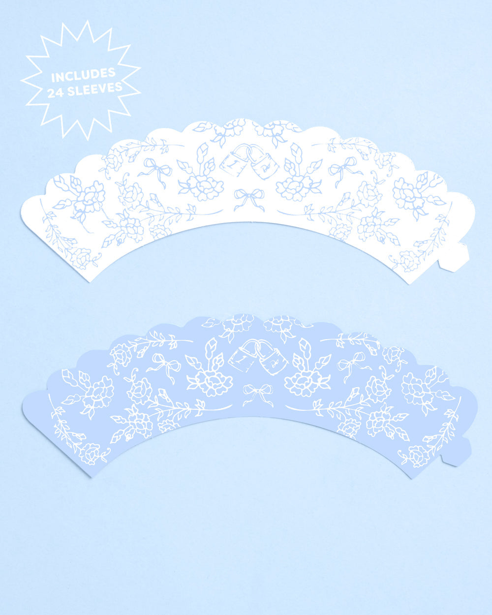 Happily Ever After Toppers - 24 wrappers + toppers - Bexa Boutique
