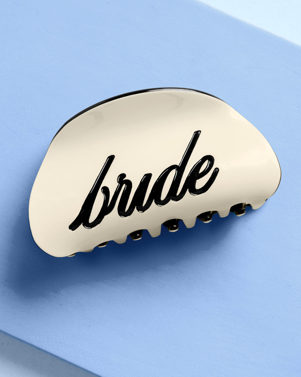 Classic Bride Clip - two tone claw clip - Bexa Boutique