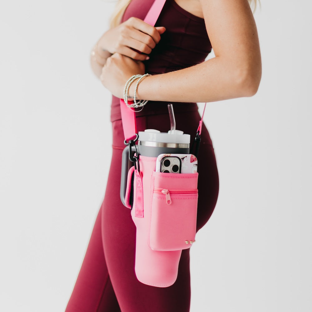 Shoreline Walk Hydration Harness - Fuchsia - Bexa Boutique