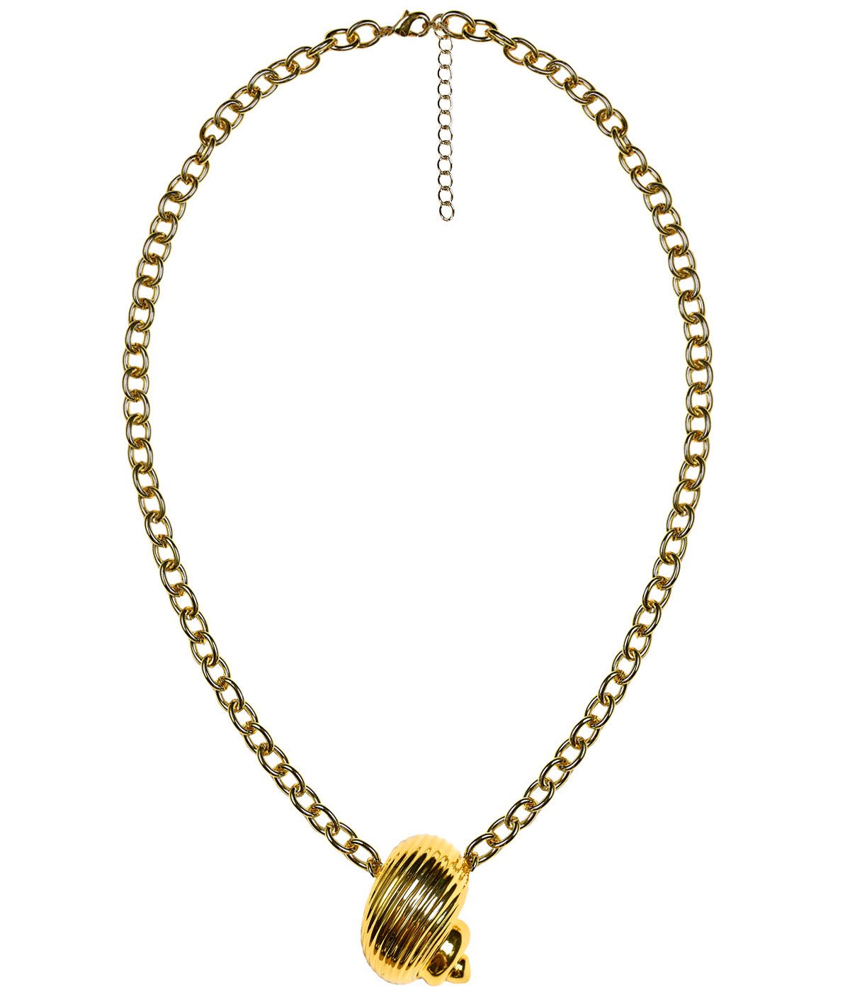 Soleil - Gold Conch Charm Necklace - 18k Gold Plated - Bexa Boutique