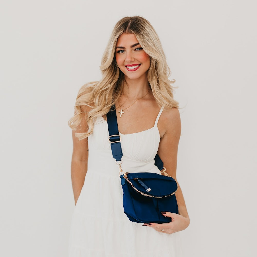Tilly Crossbody Bag - Rose Pink - Bexa Boutique
