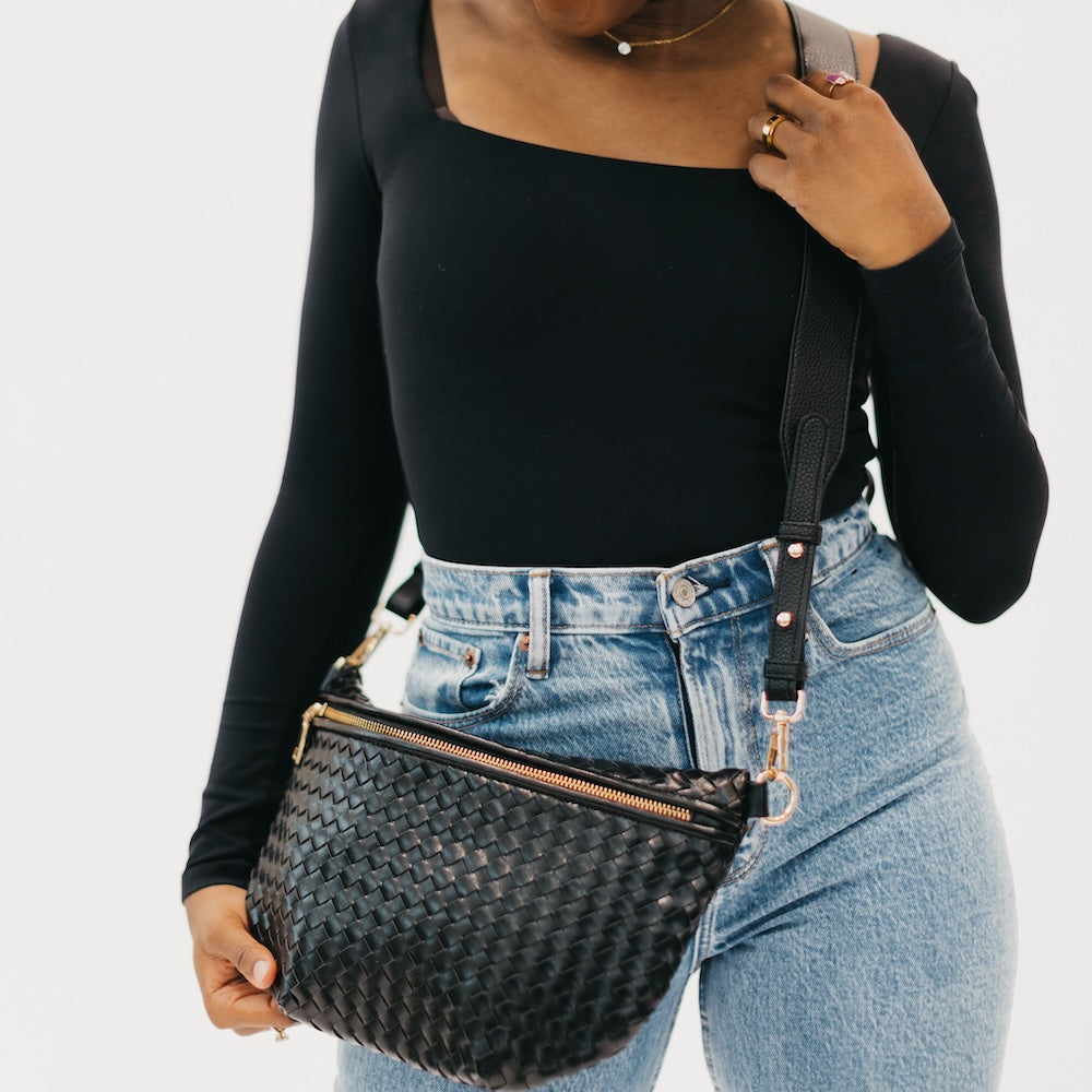 Valerie Vegan Leather Strap - Brown - Bexa Boutique