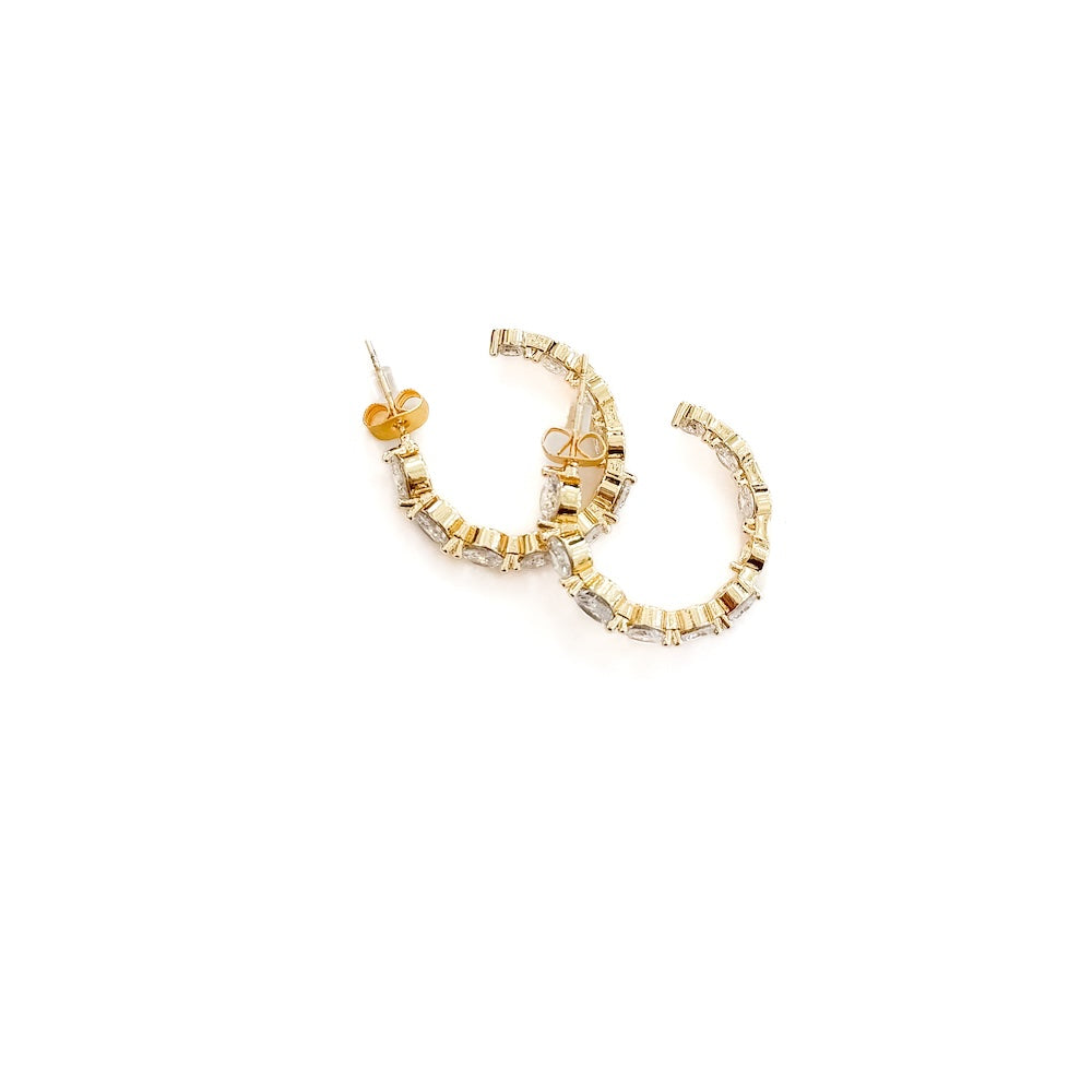 Darling Delight Hoop Earrings - WATERPROOF - Bexa Boutique