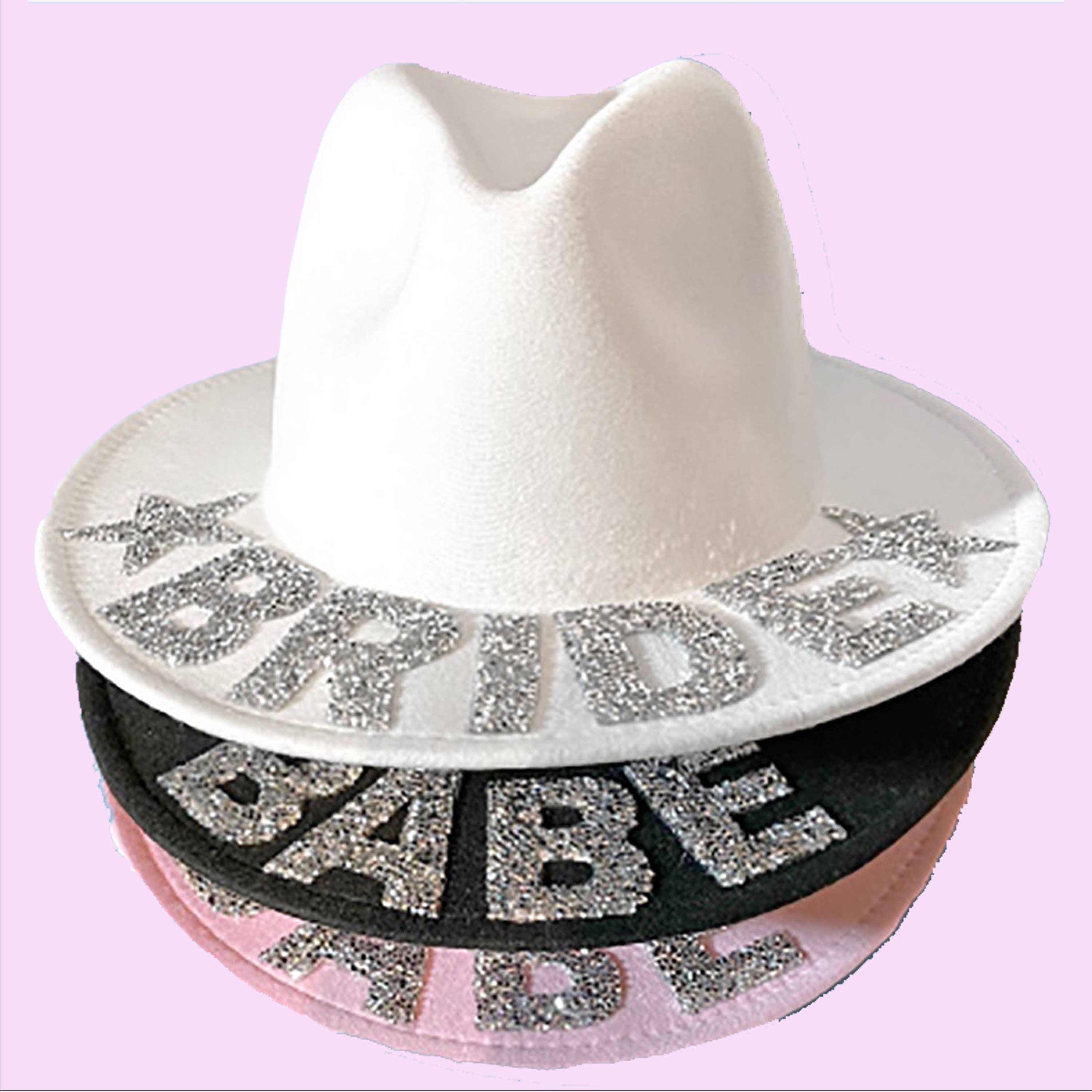 SPARKLE Bride Cowboy Hat - Bexa Boutique