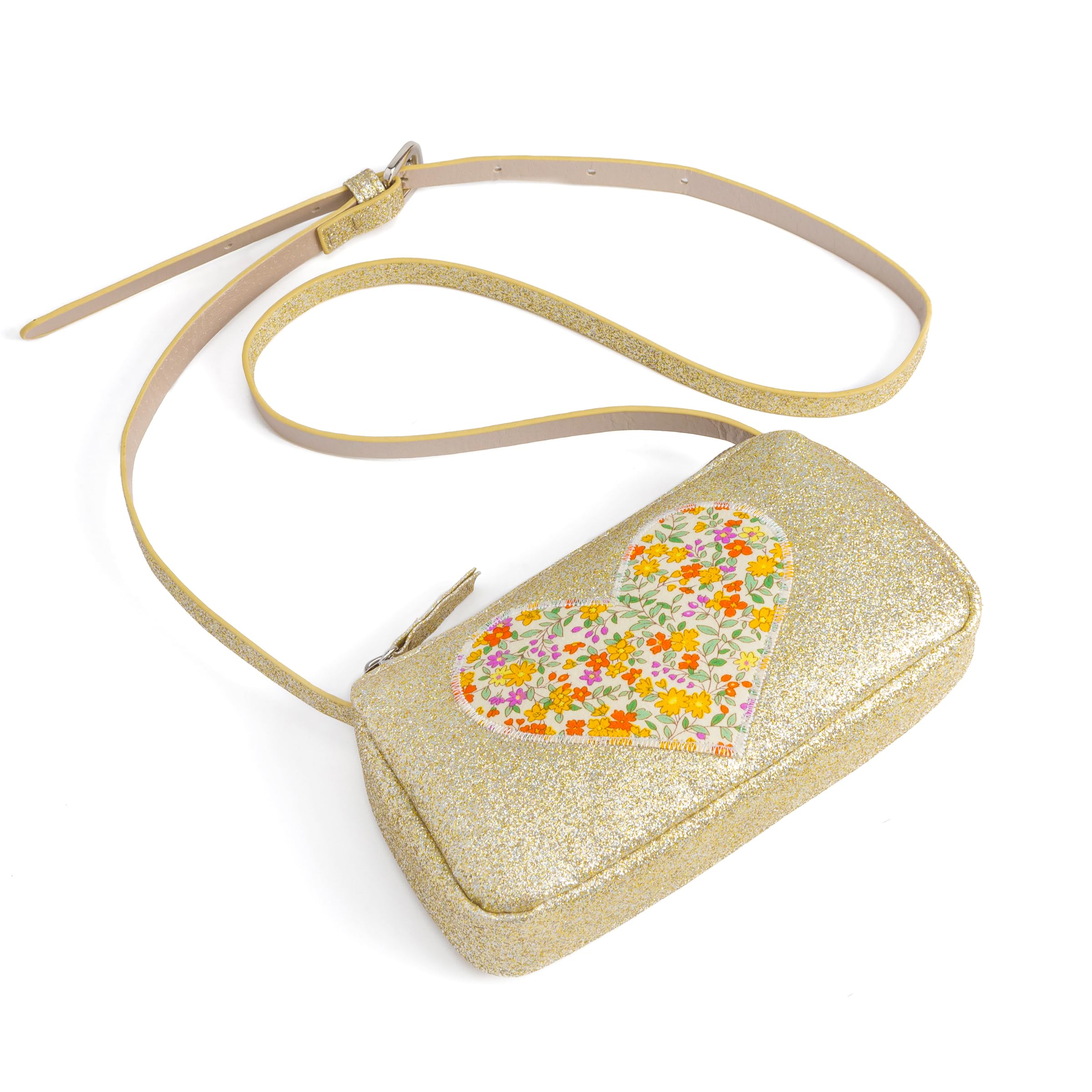 Sparkly Glitter Heart Purse for Little Girls (Ages 3–8, Toddlers) Cute and Stylish Design, Premium Quality