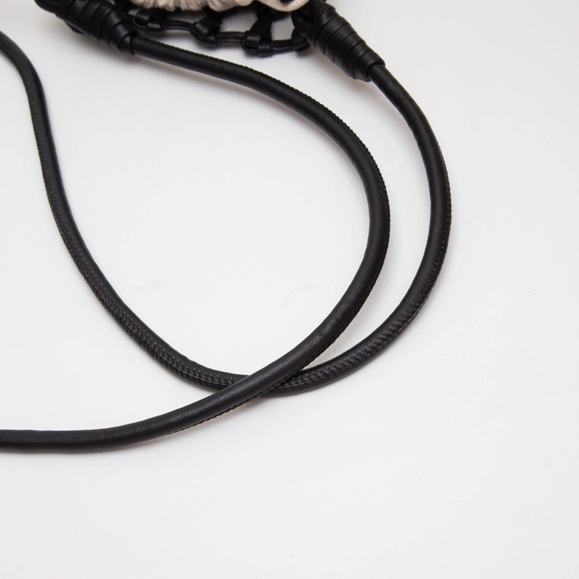 TG10626 Cara Mini Woven Drawstring Crossbody Bag - Gray - Bexa Boutique