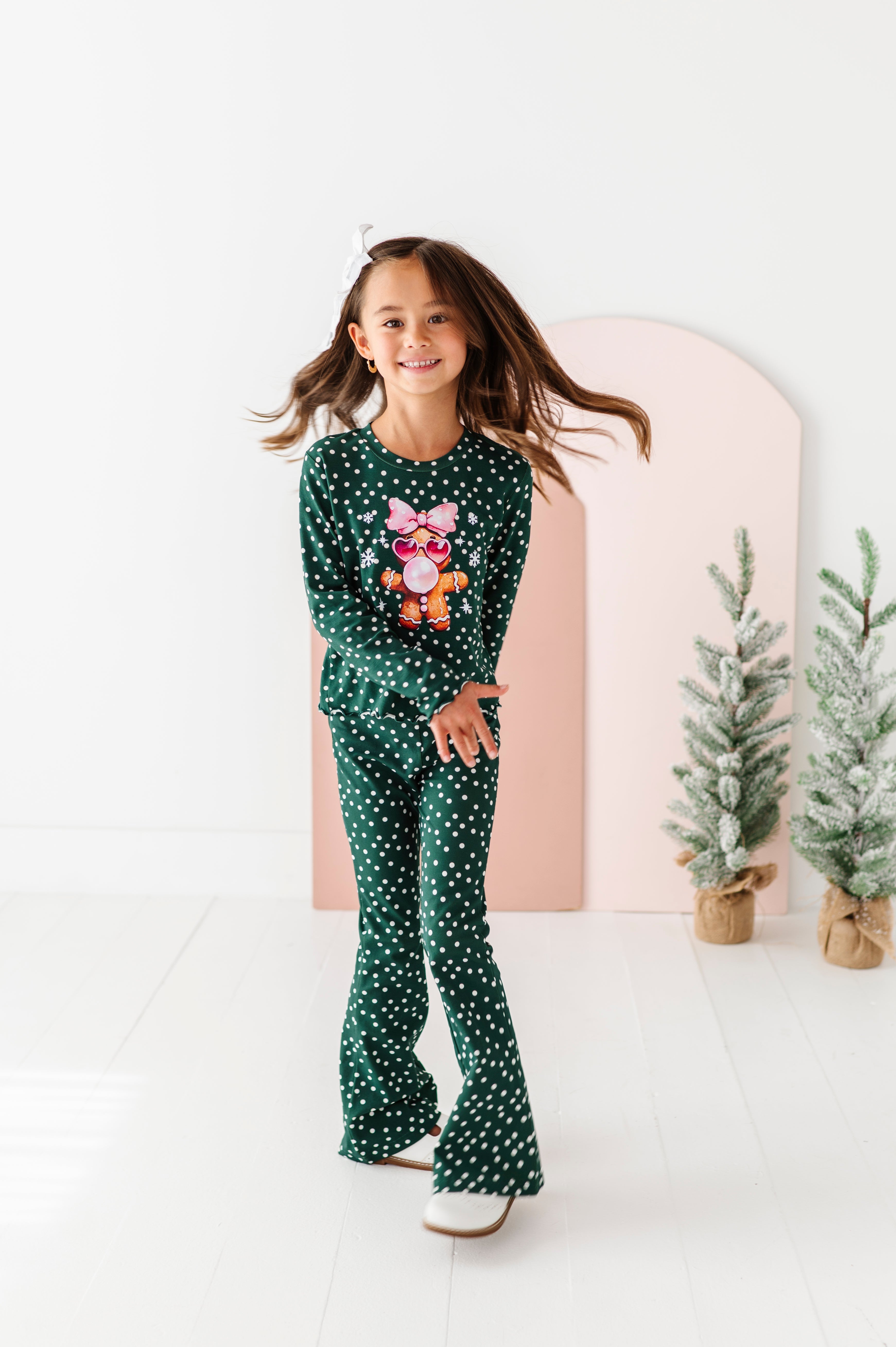 Bubblegum Gingerbread Top| Bamboo Long Sleeve