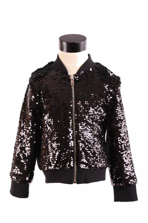 All-Over Sequin Kids Jacket