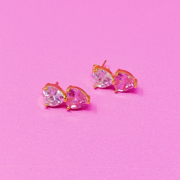 Two Colors Of Love Earrings