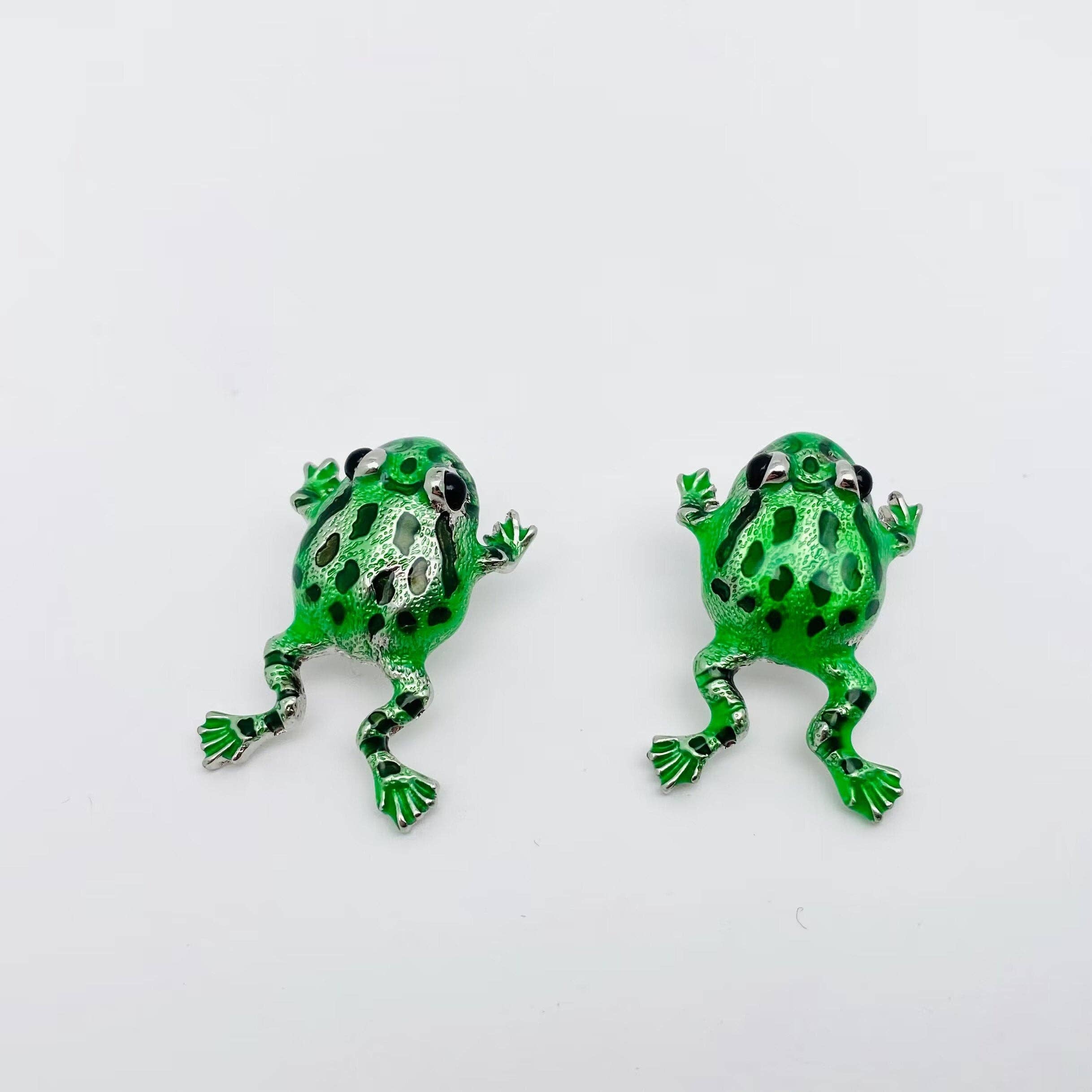 Cute Frog Post Earrings
