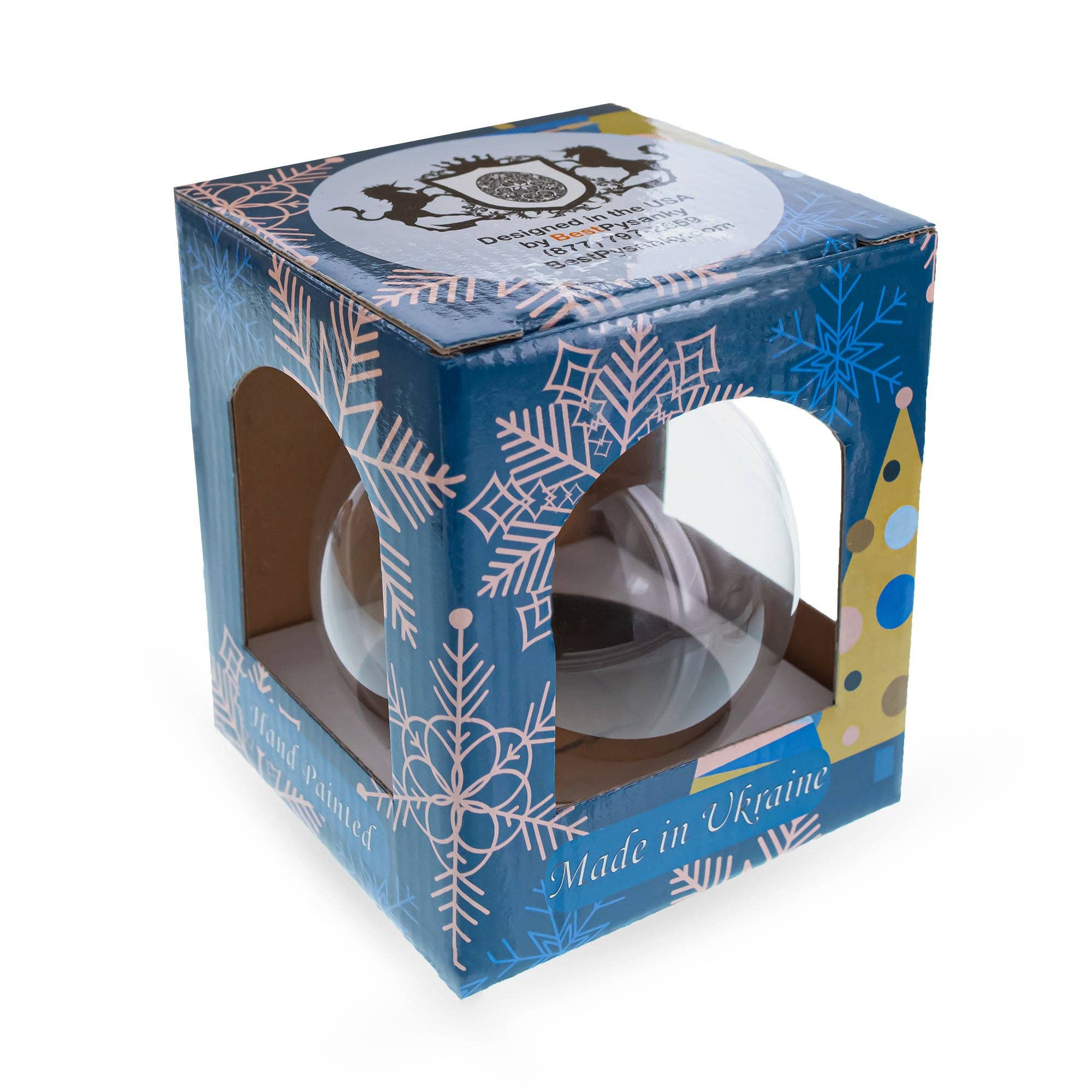 Greece Landmarks and Symbols Glass Ornament