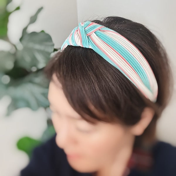 Color Pleats Headband