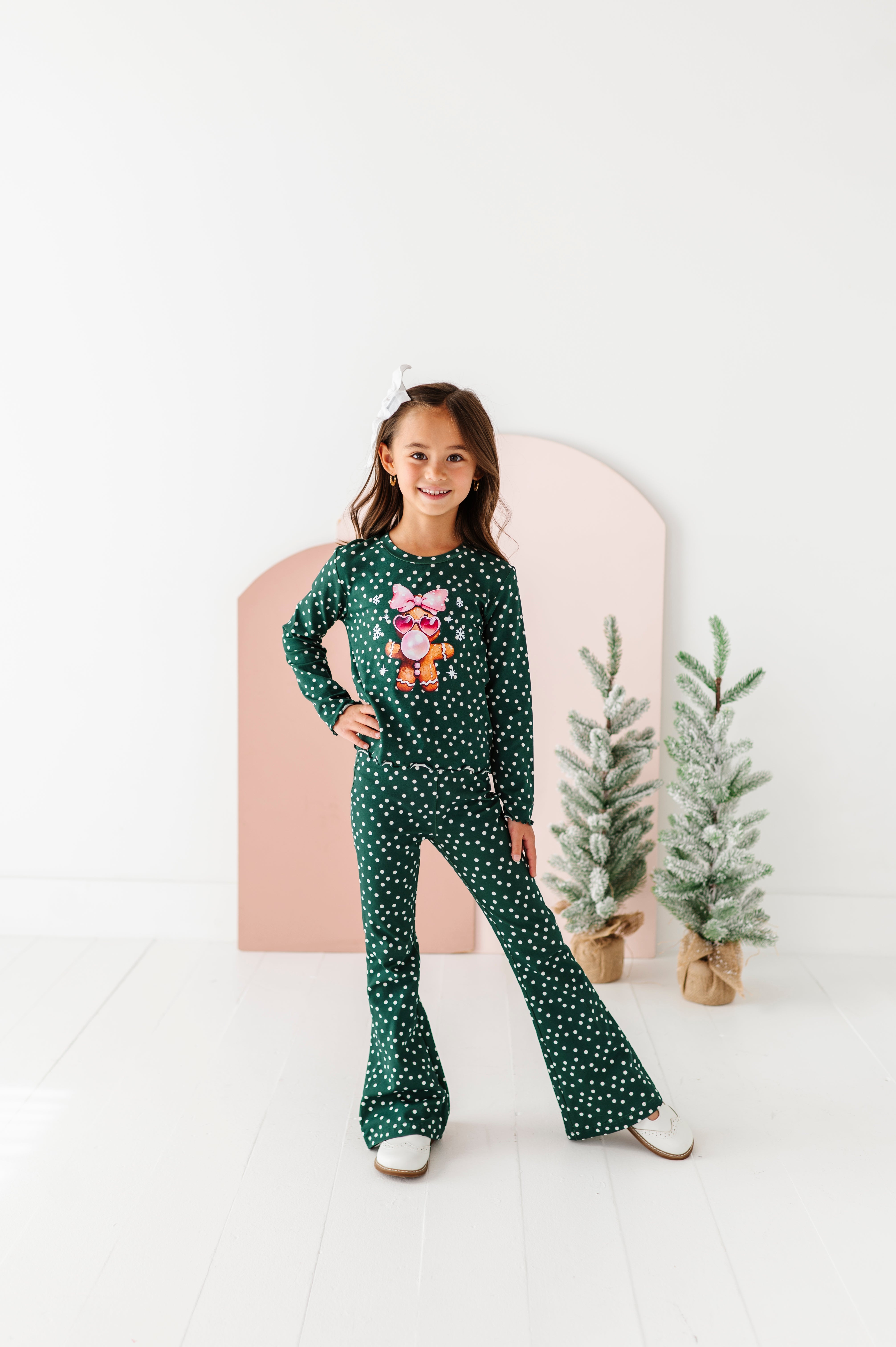 Bubblegum Gingerbread Top| Bamboo Long Sleeve