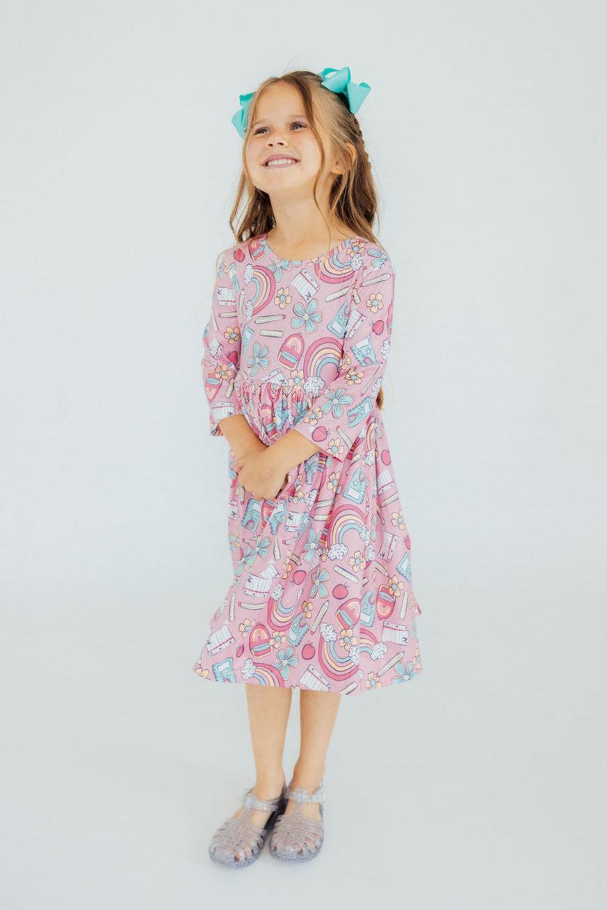 Dream Big Little One Pocket Twirl Dress