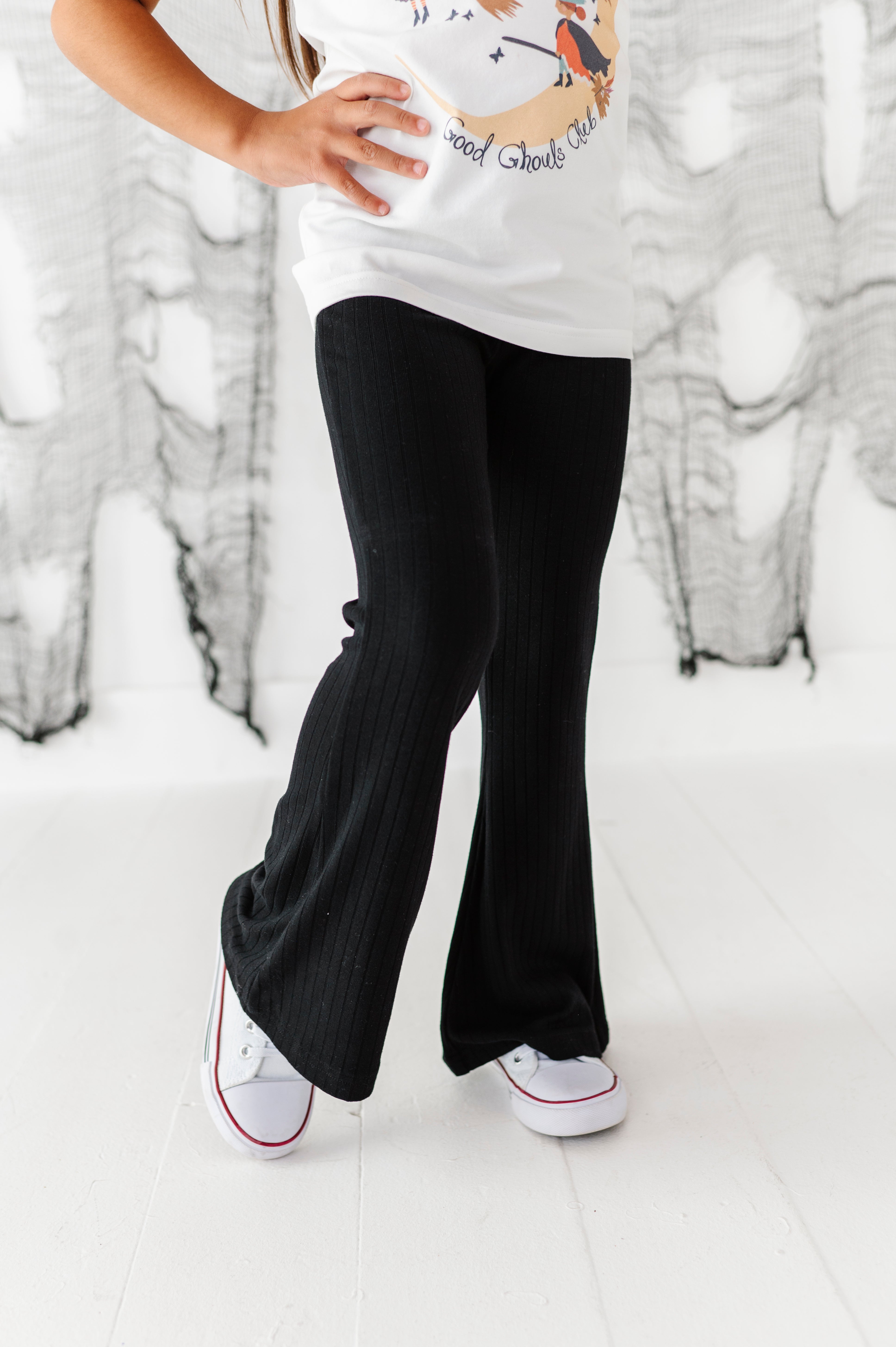 Midnight Flare Pants | RIB FLARES