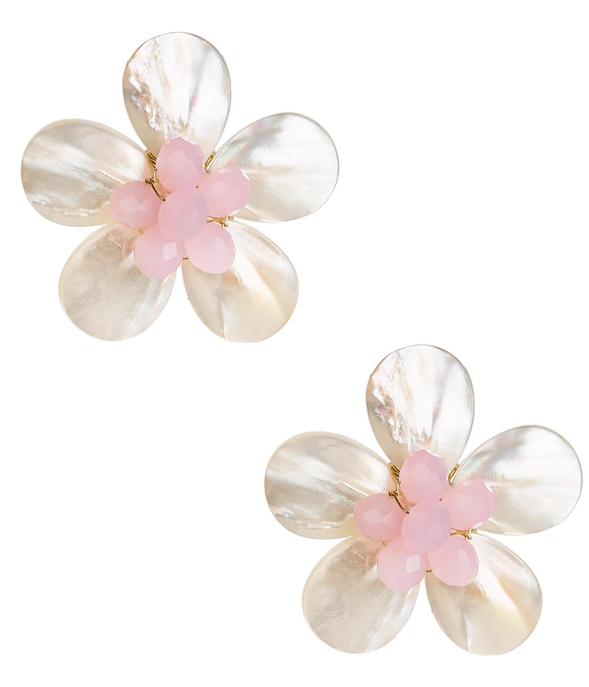 Libby Earrings - Mother of Pearl - Bexa Boutique