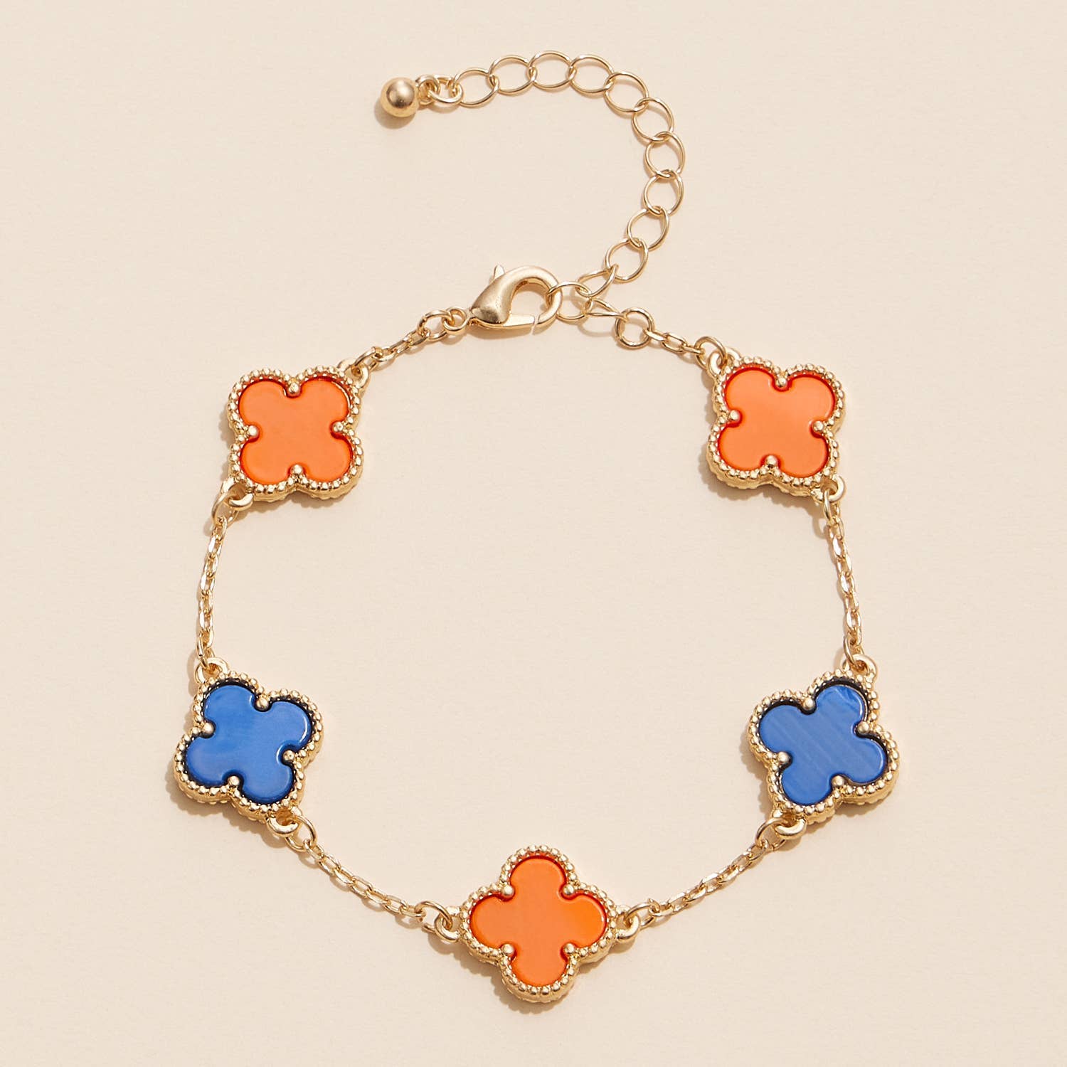 Flower Charms Basic Bracelet