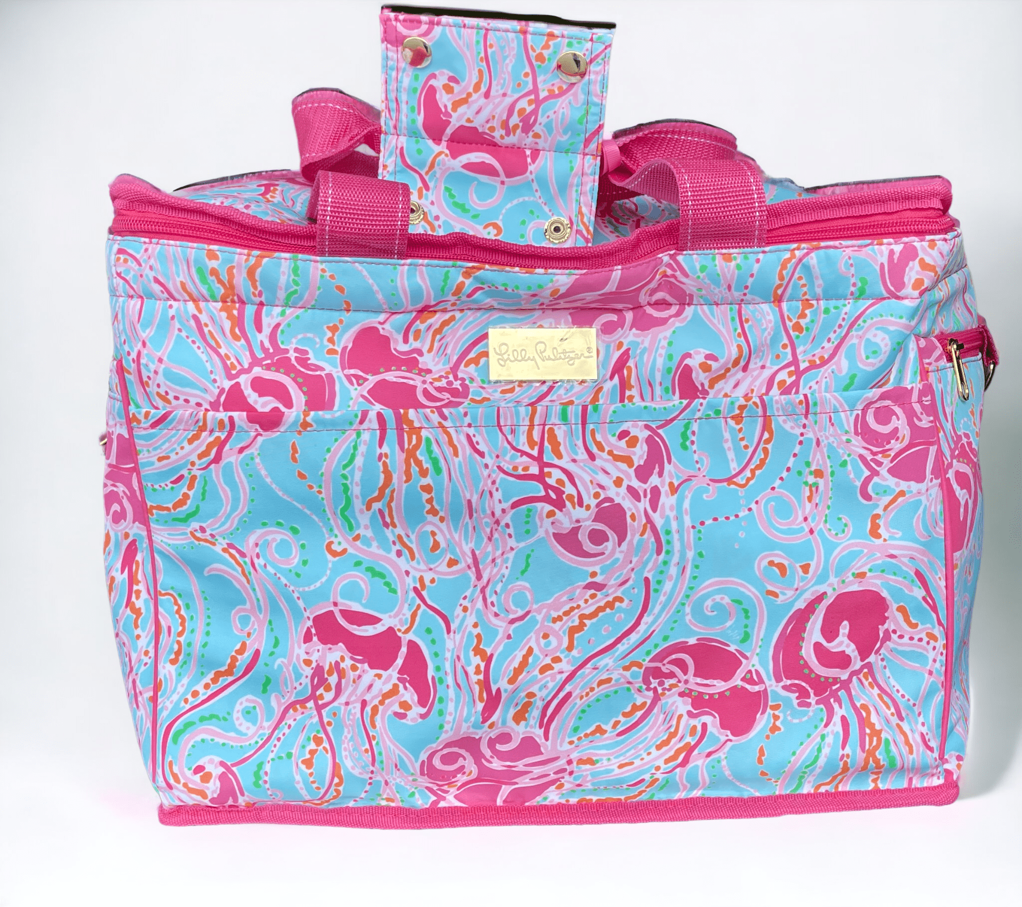 Lilly Pulitzer Beach Cooler “Jellies Be Jammin'” Print - Pretty Crafty Lady Shop
