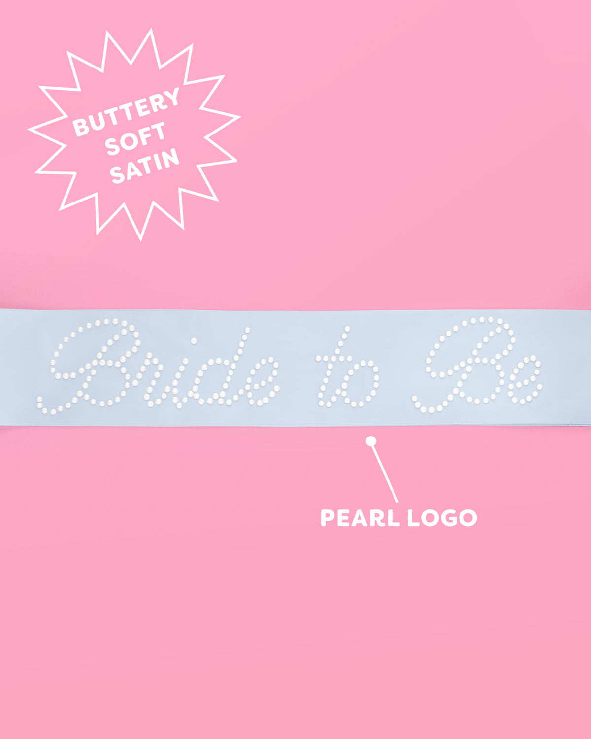 Something Blue Pack - hair bow, sunglasses + sash
