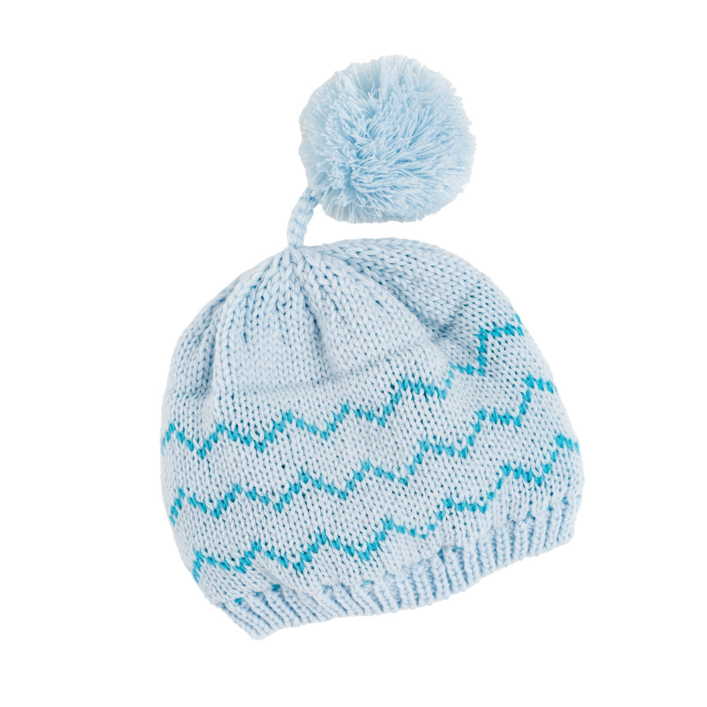 Kids Beanie 2PC Set with Mittens, for Boys and Girls (Age 1-6Y) Unique Novelty Design, Premium Quality