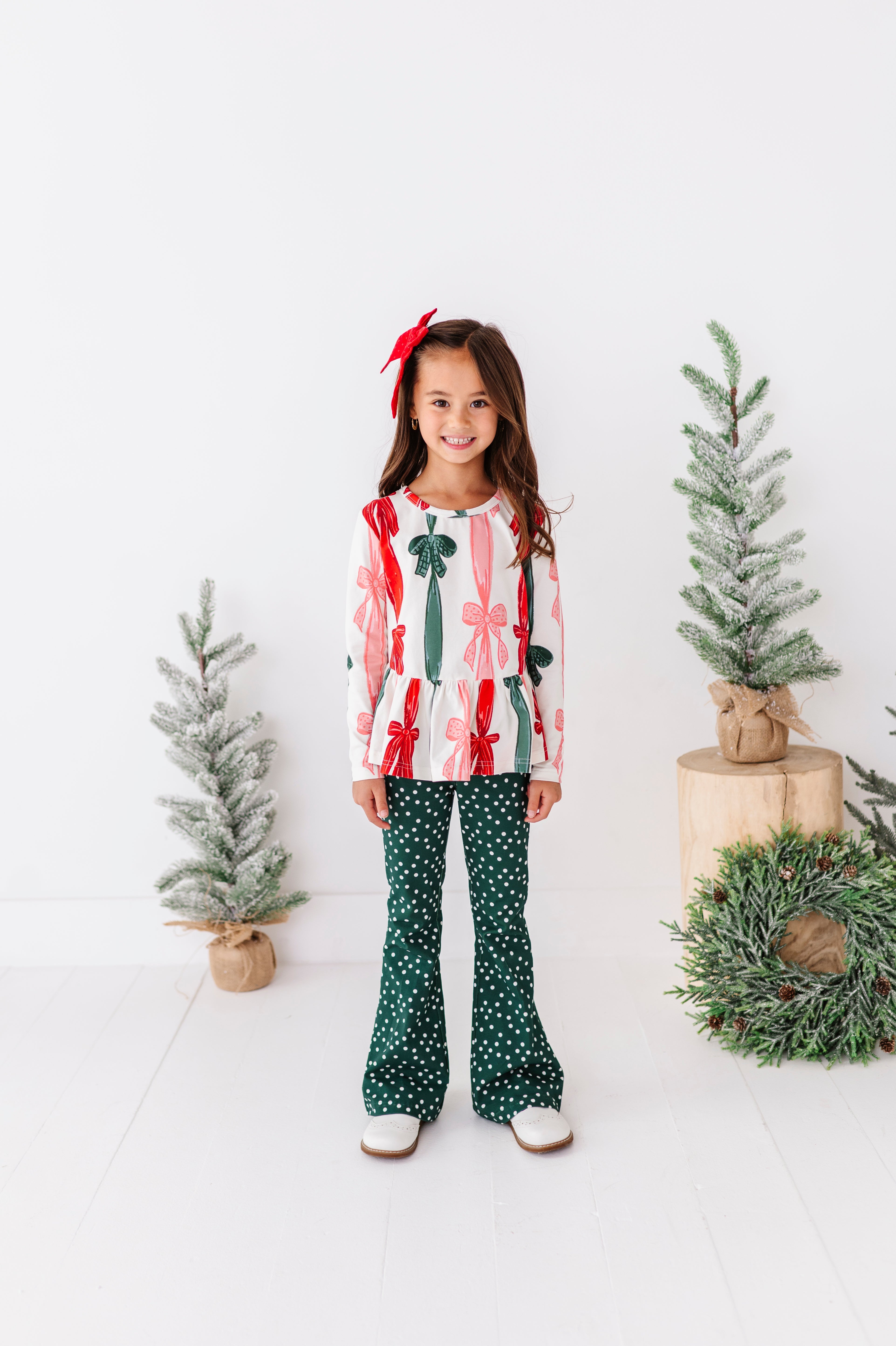 Wrapping Bows Top | PEPLUM￼