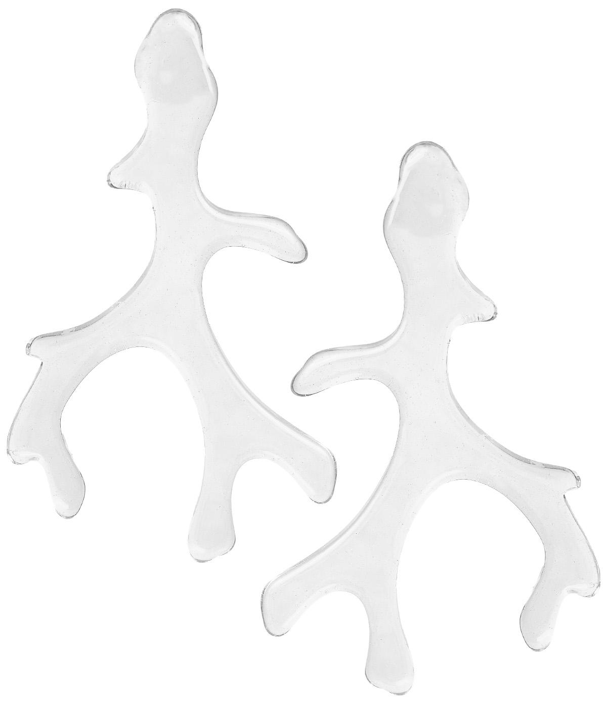 Acrylic Coral Earring - Florida Friends - White - Bexa Boutique